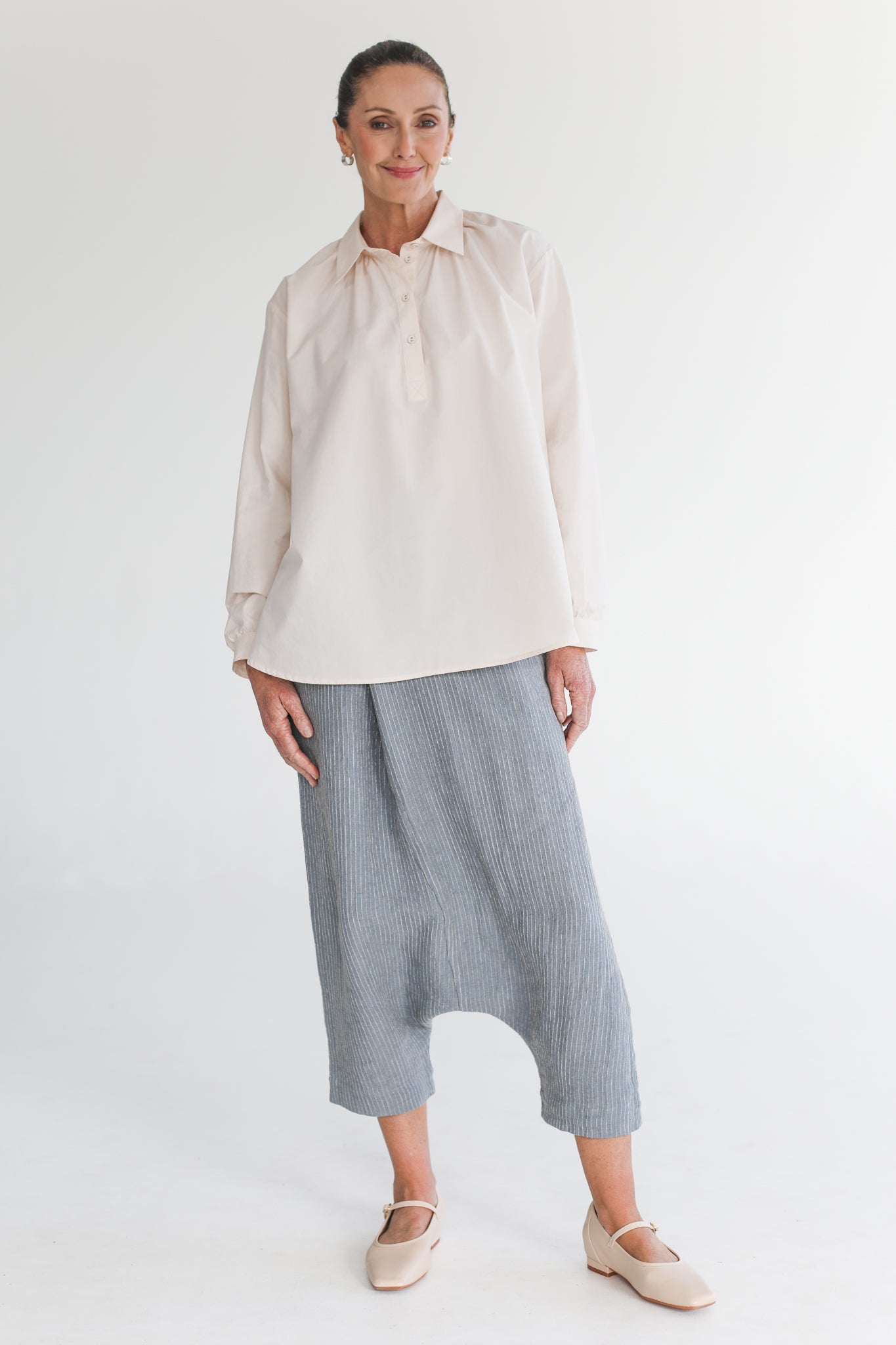 Theodora Shirt | French Vanilla