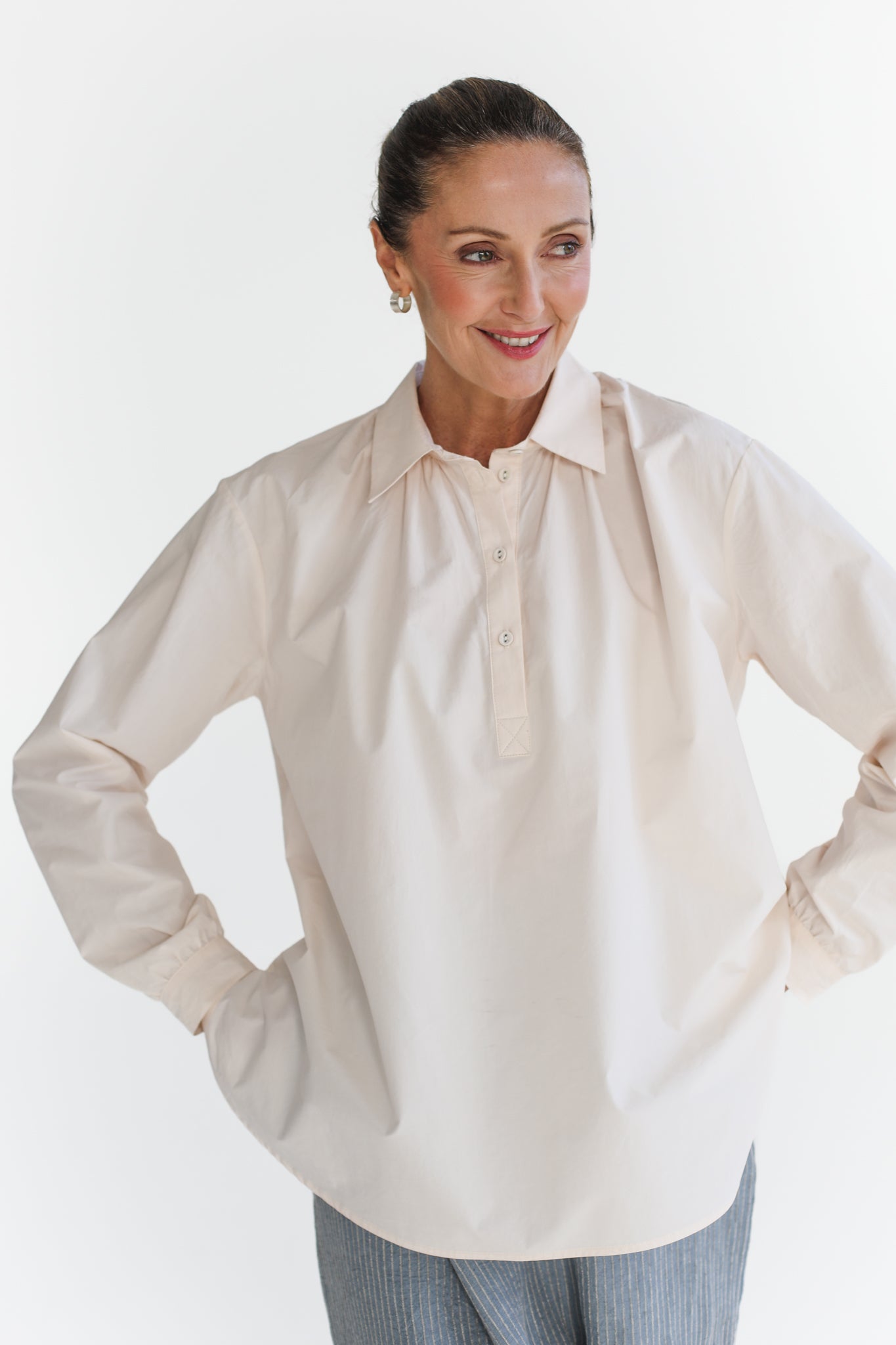 Theodora Shirt | French Vanilla