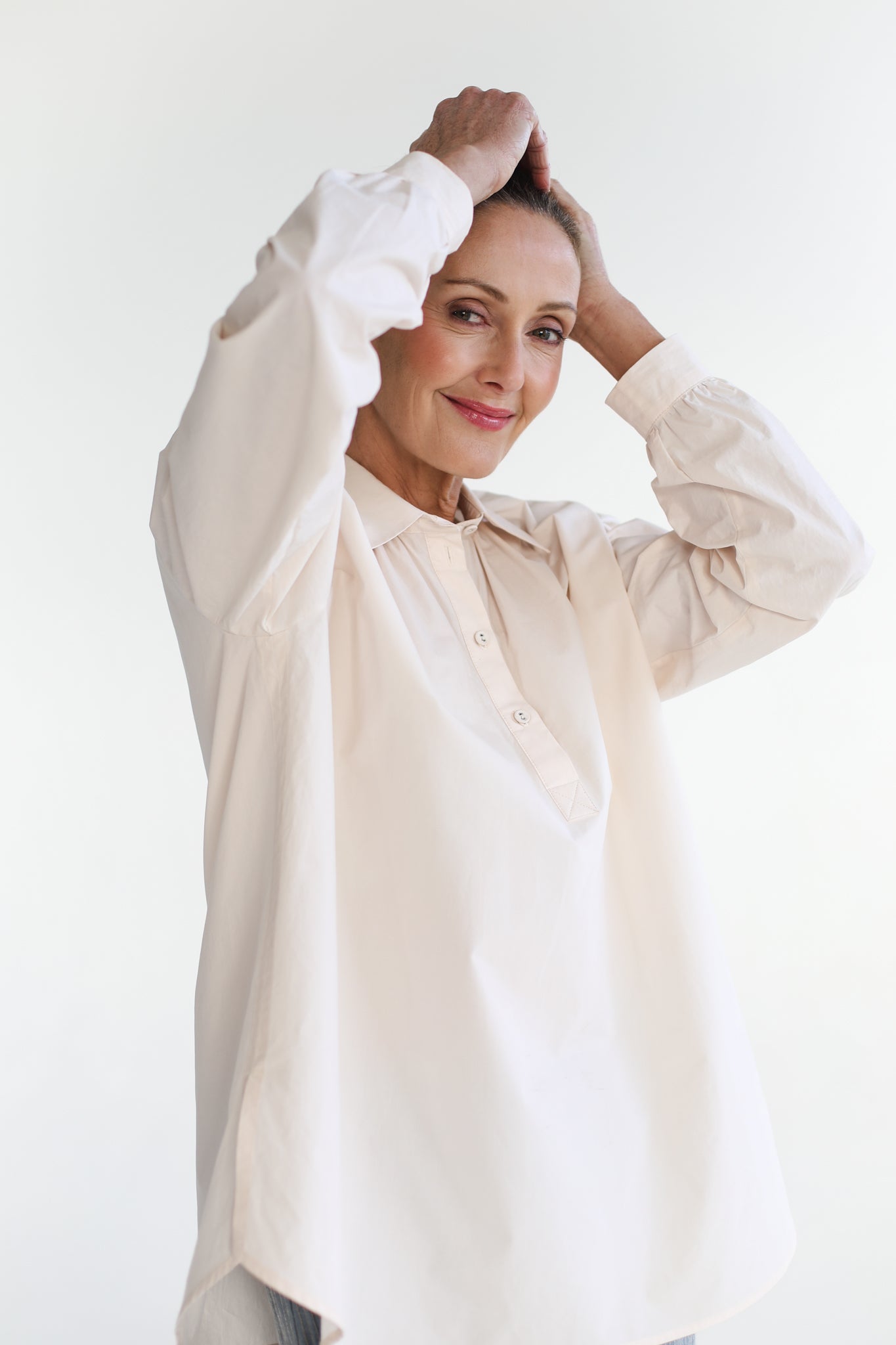 Theodora Shirt | French Vanilla