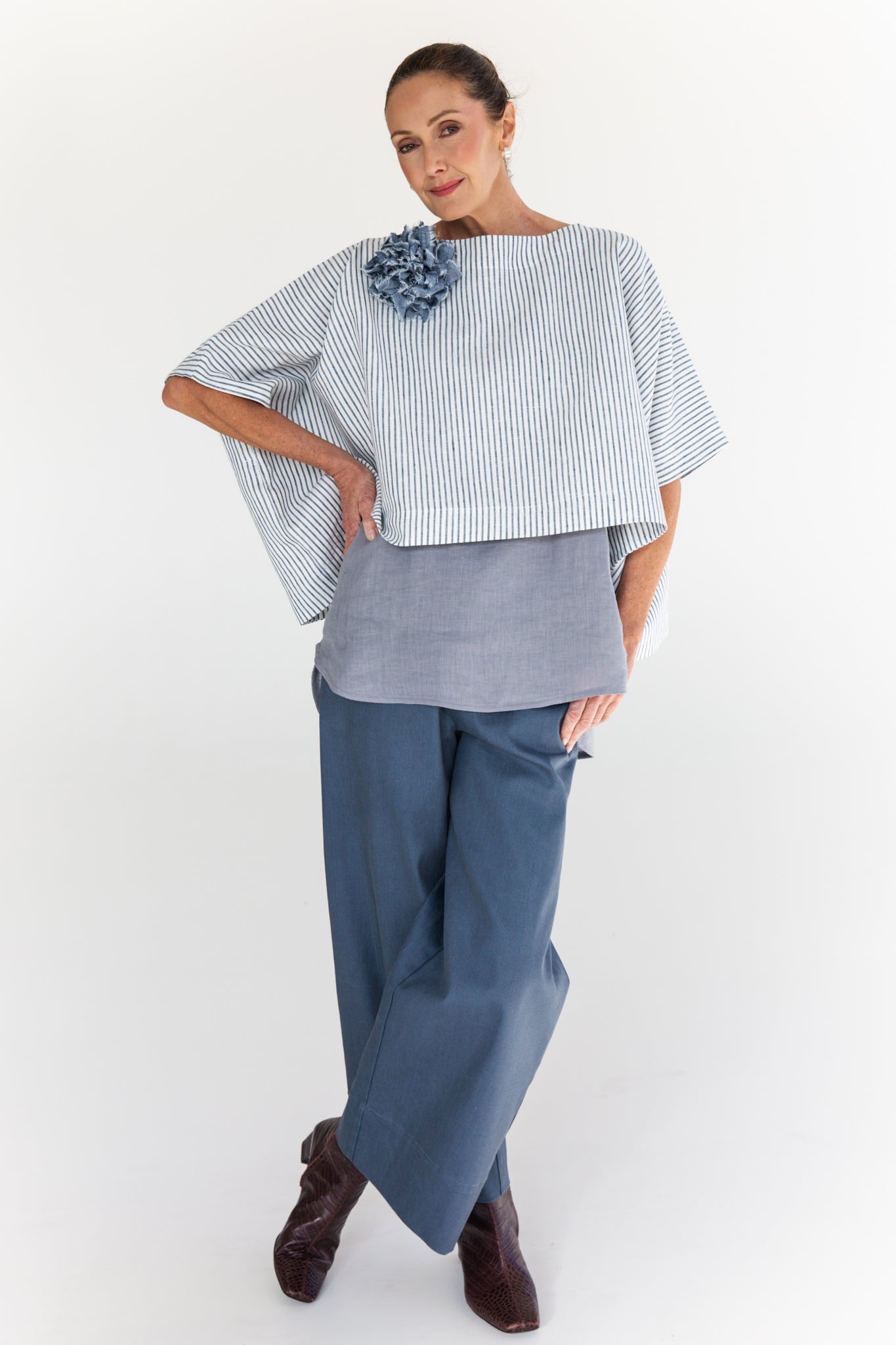 Tommy Top | Bluestone Stripe