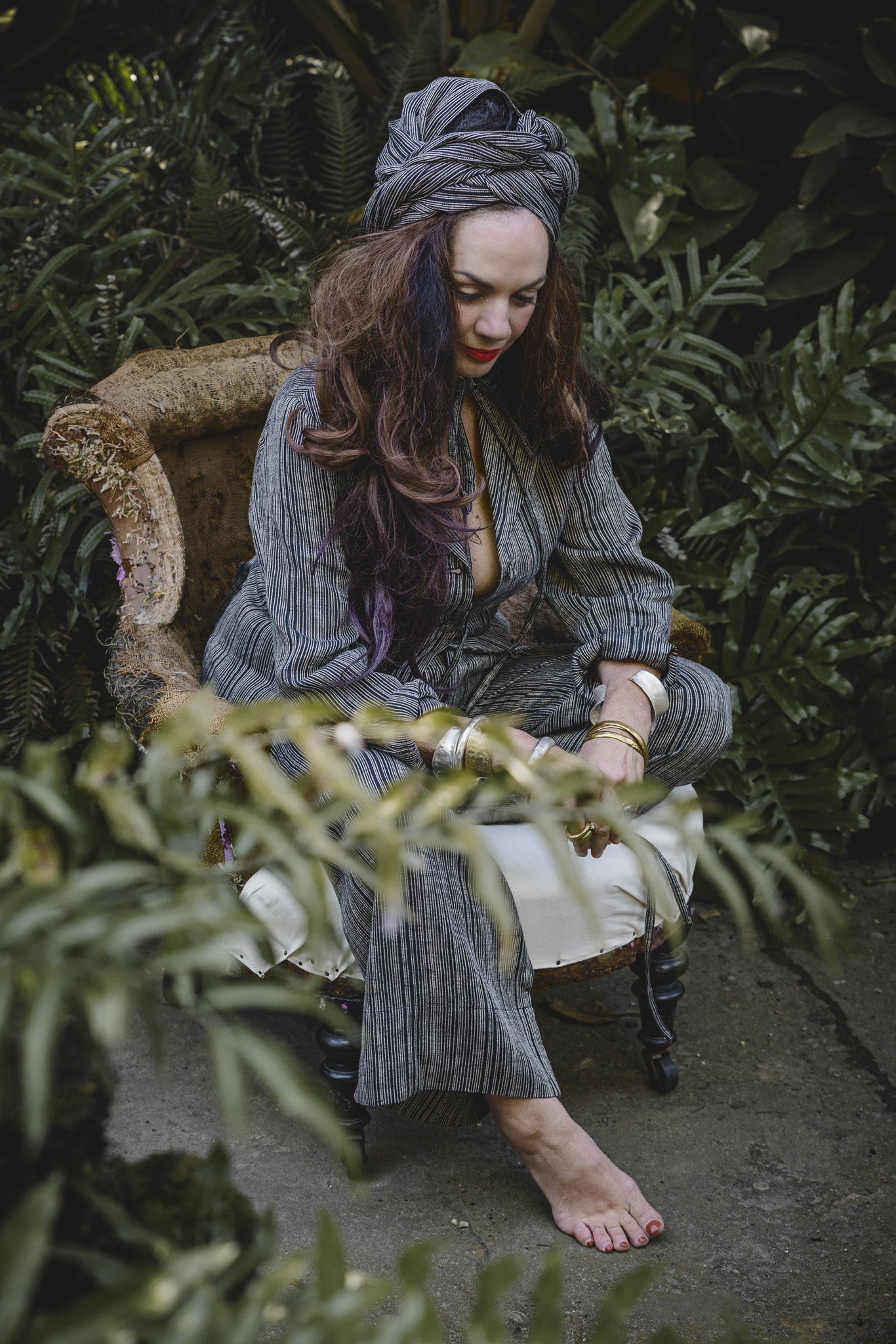 Conran Blazer | Raven Stripe