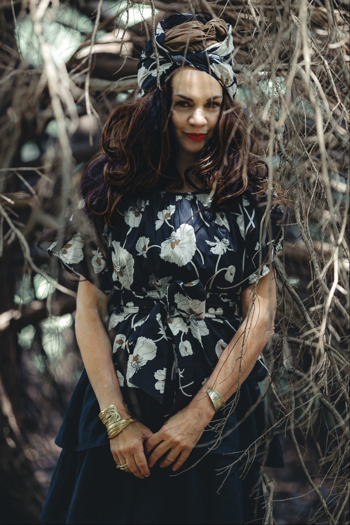 Poppy Top | Fragile Bloom Liberty