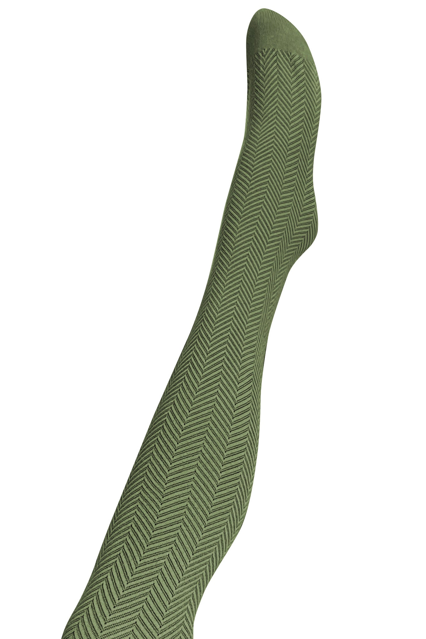 Tightology | Weave Green Organic Cotton Tights