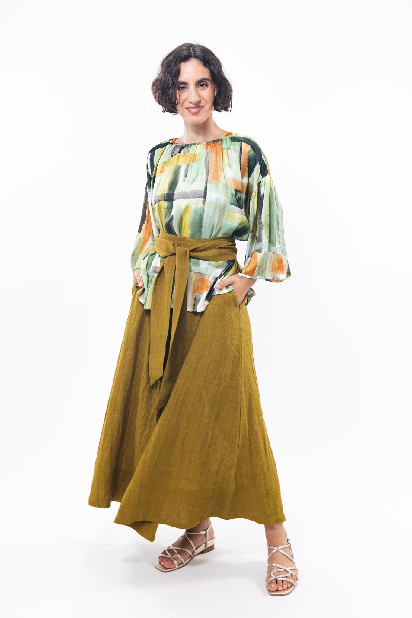 Tie Belt | Antique Moss