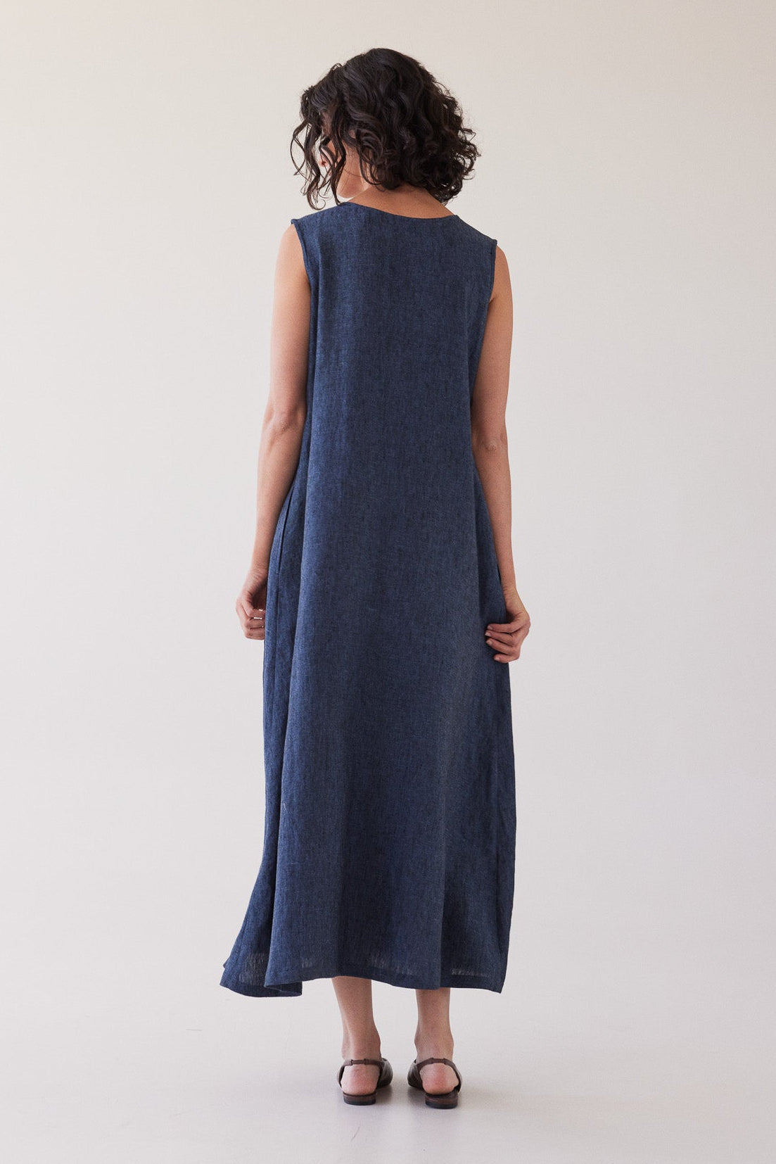 Albert Reversible Dress | Navy