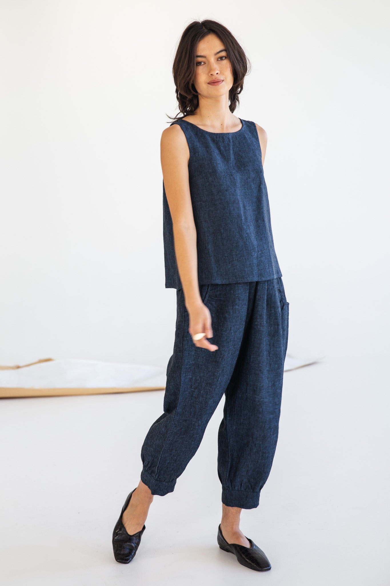 Asher Singlet | Navy