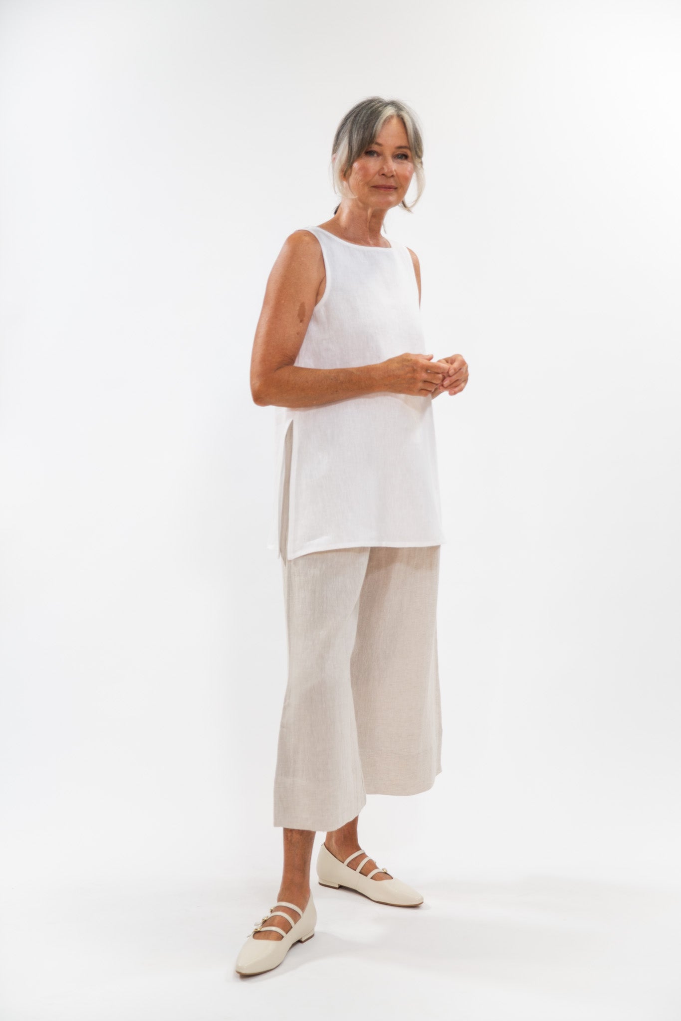 Asher Top | White