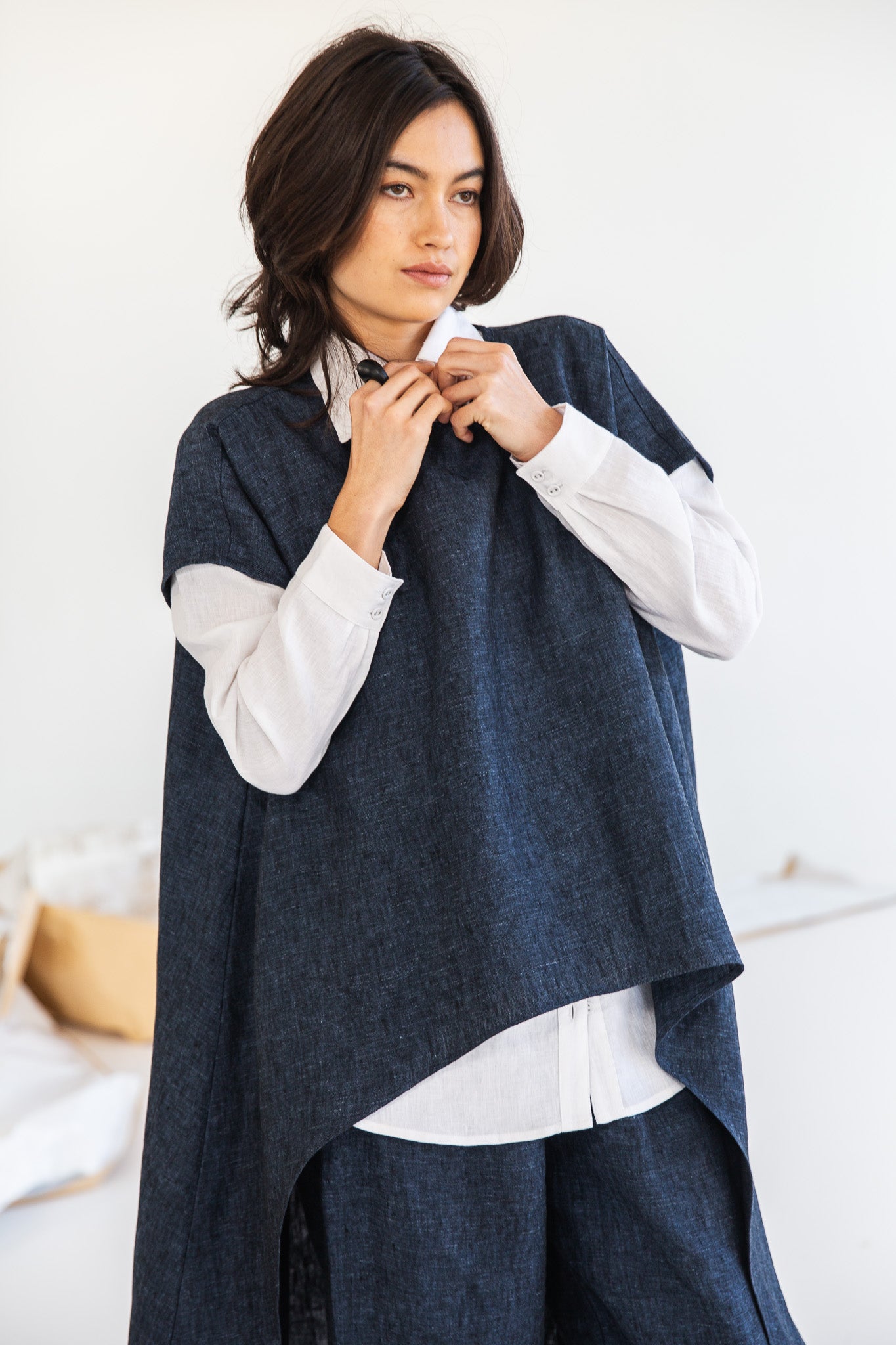 Aurora Top | Navy