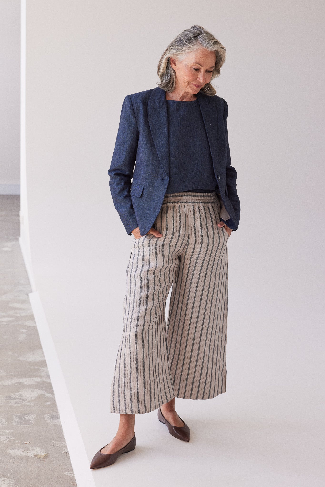 Brooklyn Fitted Blazer | Navy