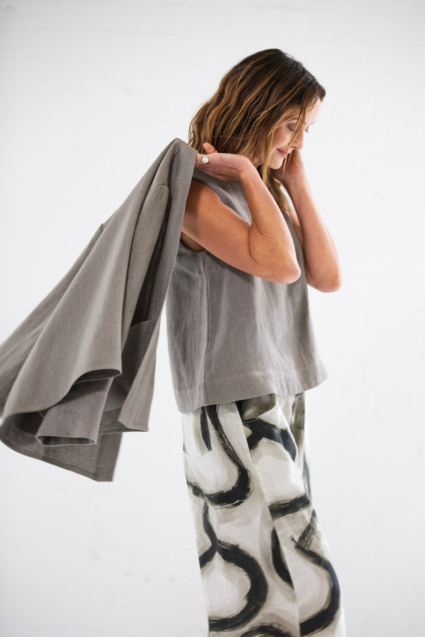 Ellis Shell Top | Abbey Stone