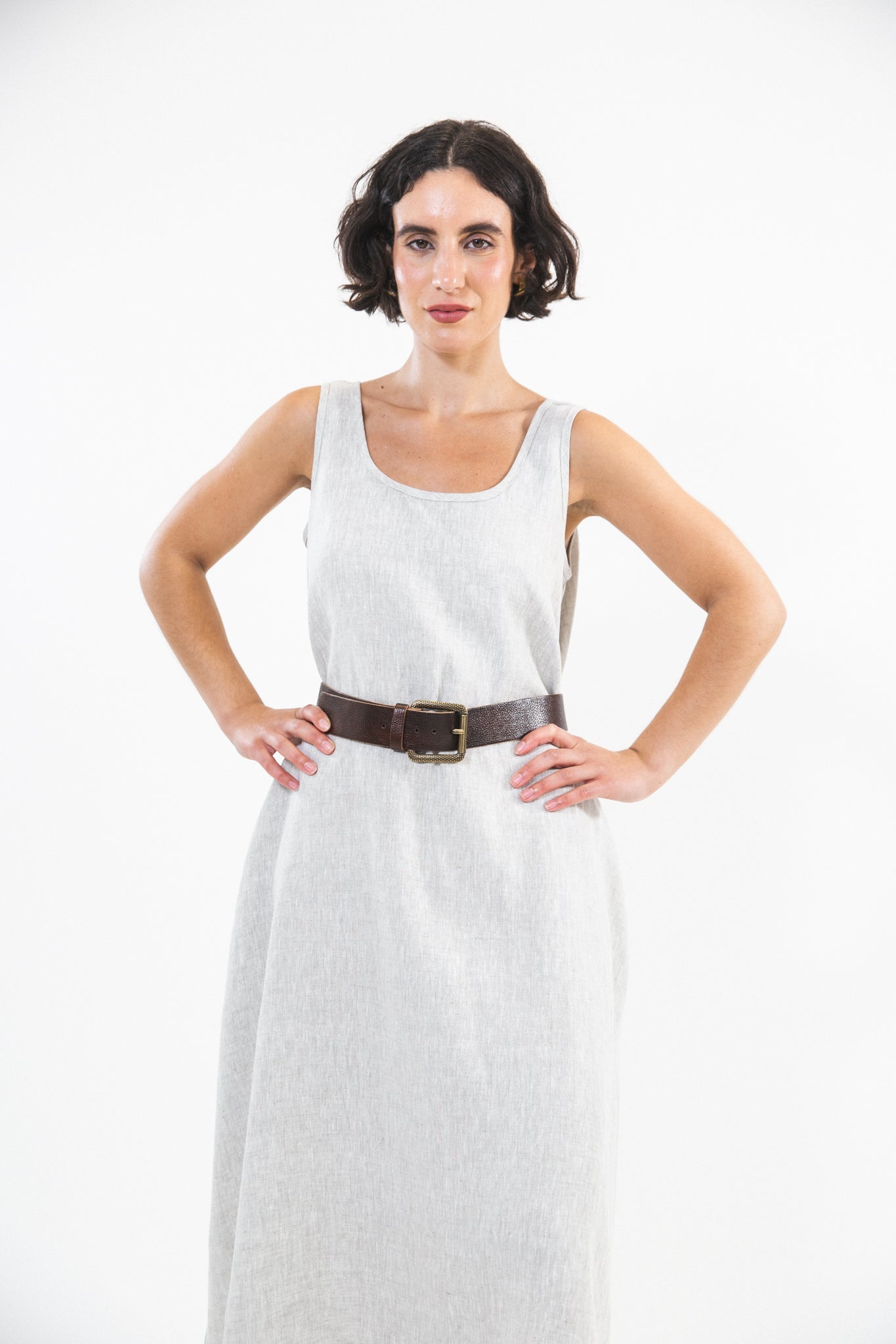 Ink Olives | Acero Belt | Chocolate