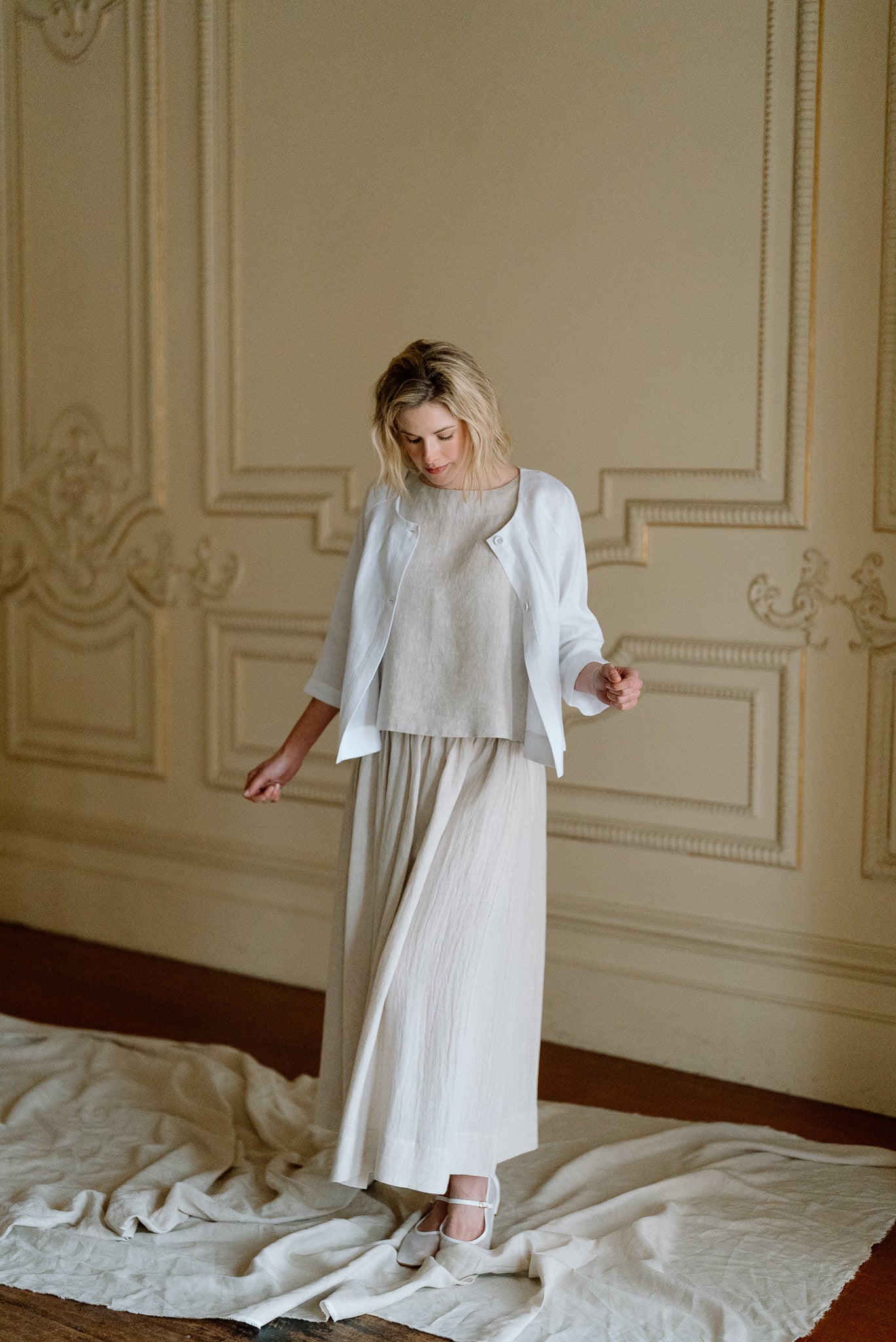 Cornelia Jacket | White