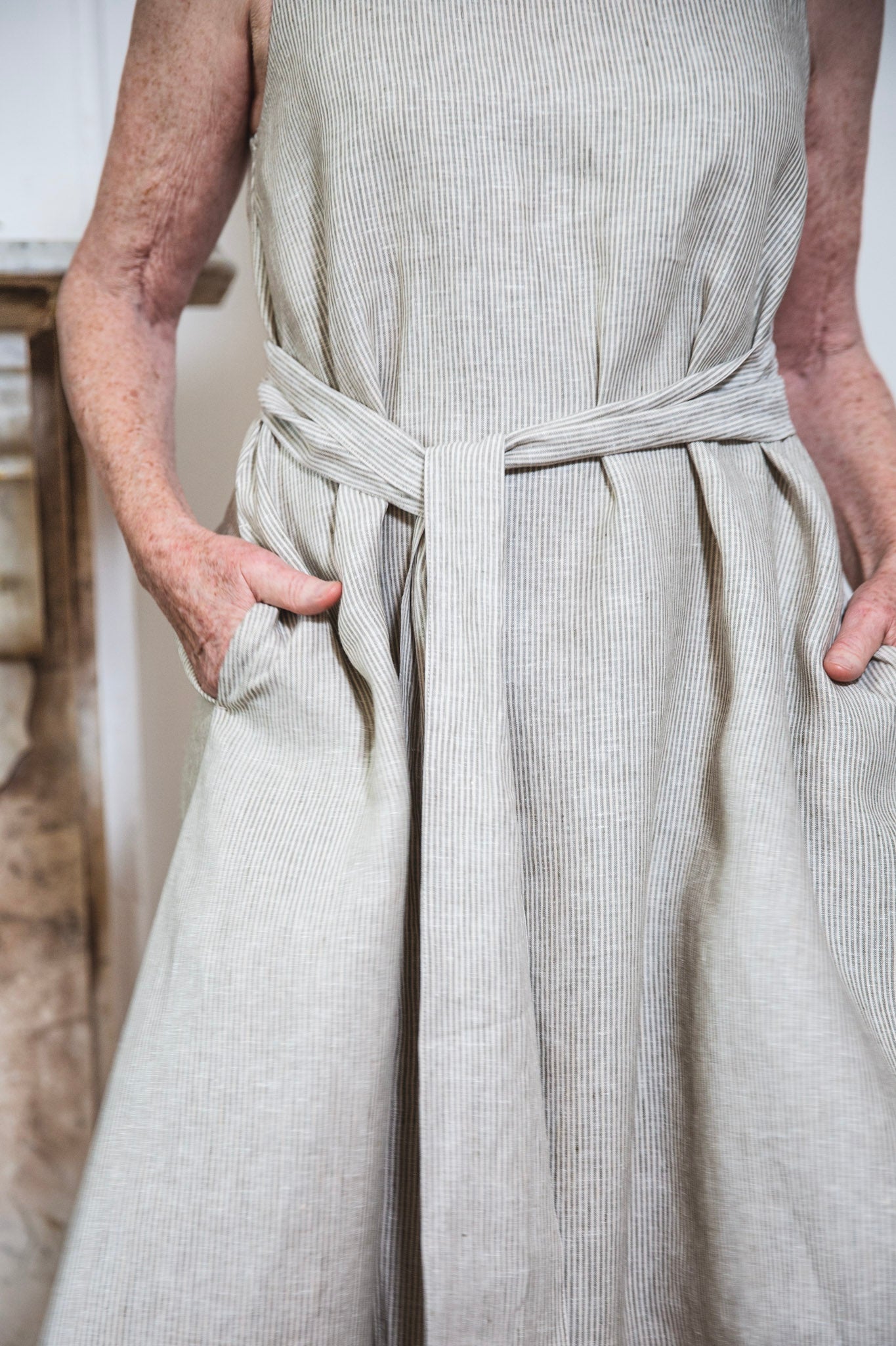 Tie Belt | Acorn Stripe