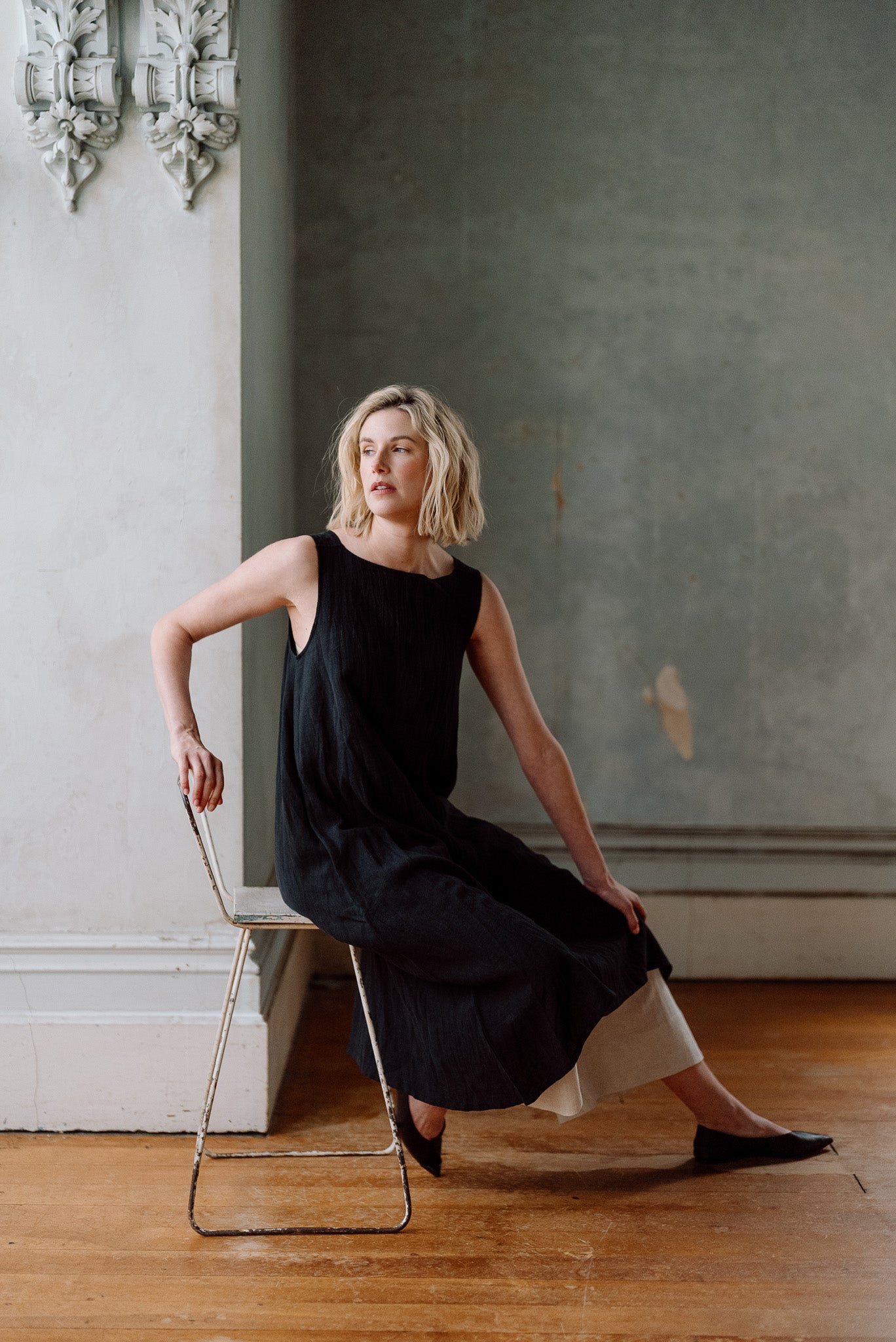 Eliza Dress | Black Crush