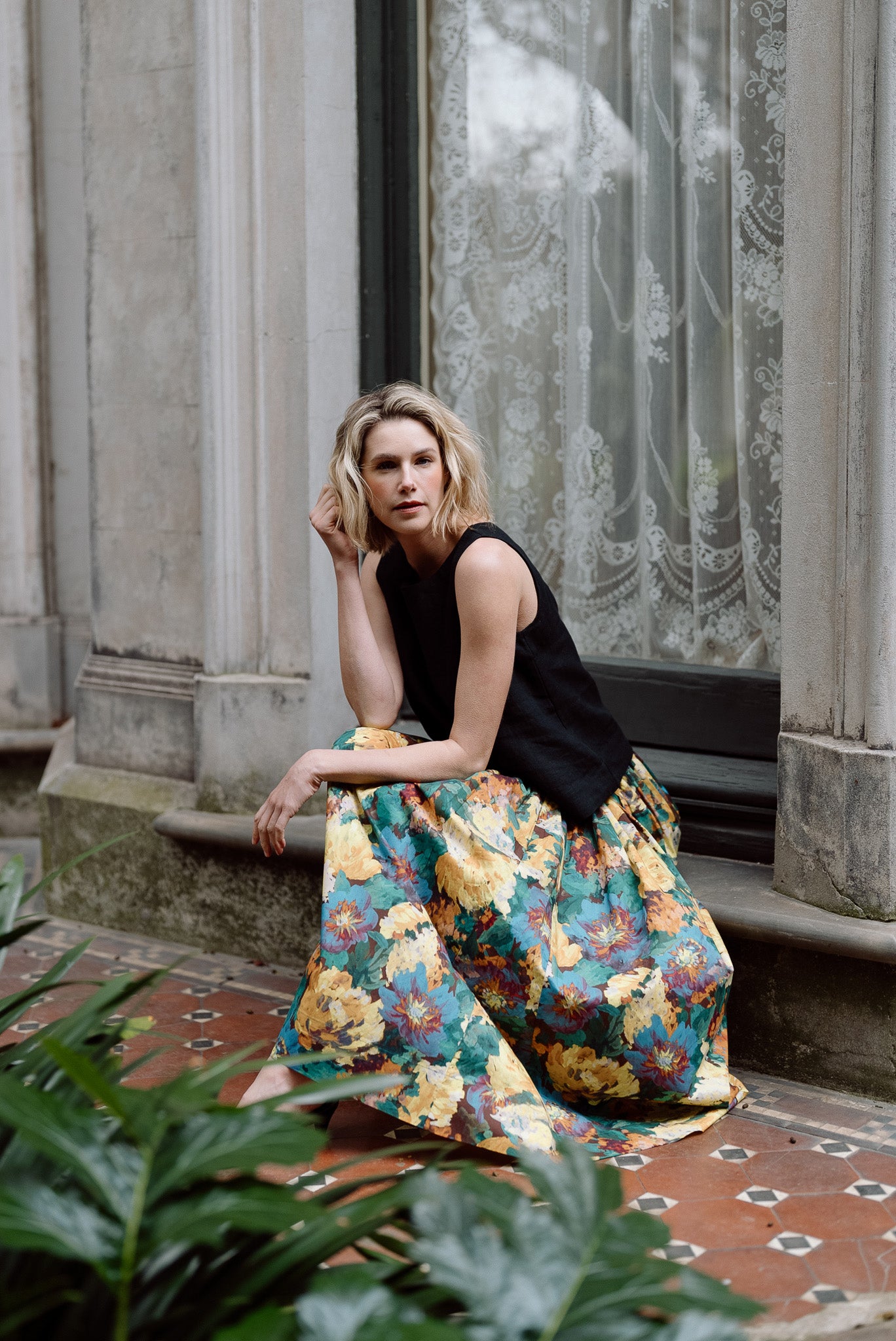 Ellis Shell Top | Black