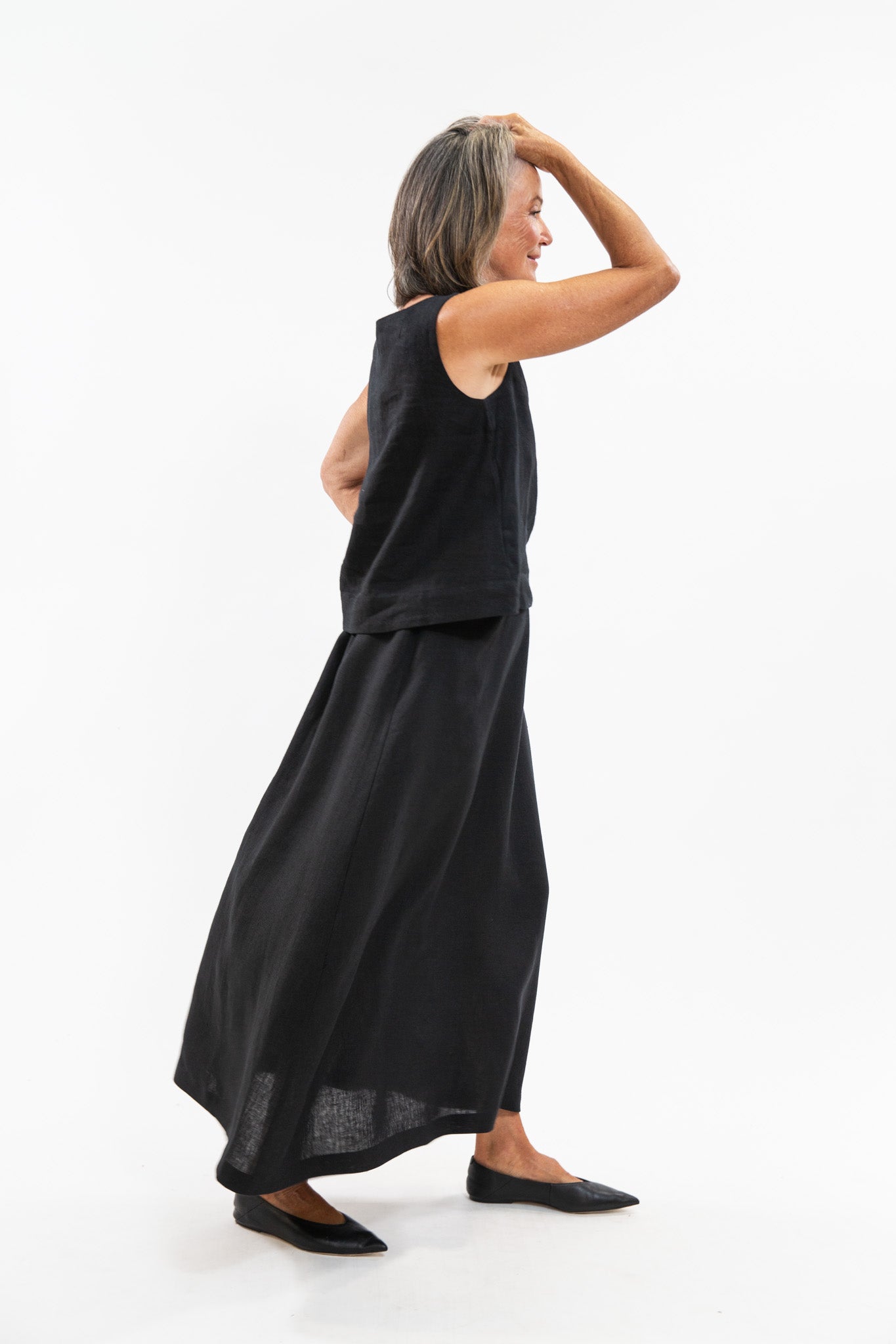 Ellis Shell Top | Black