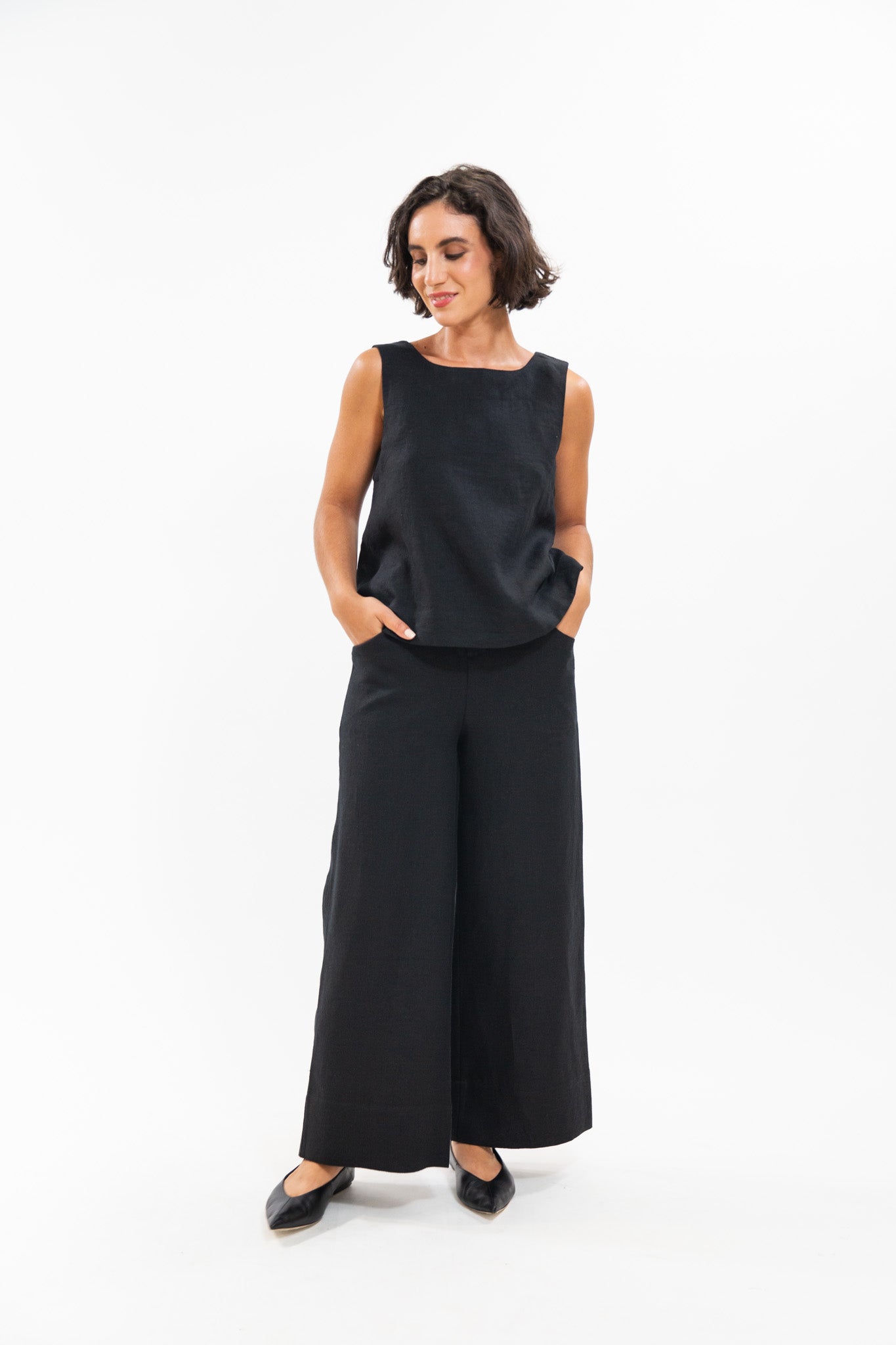 Ellis Shell Top | Black