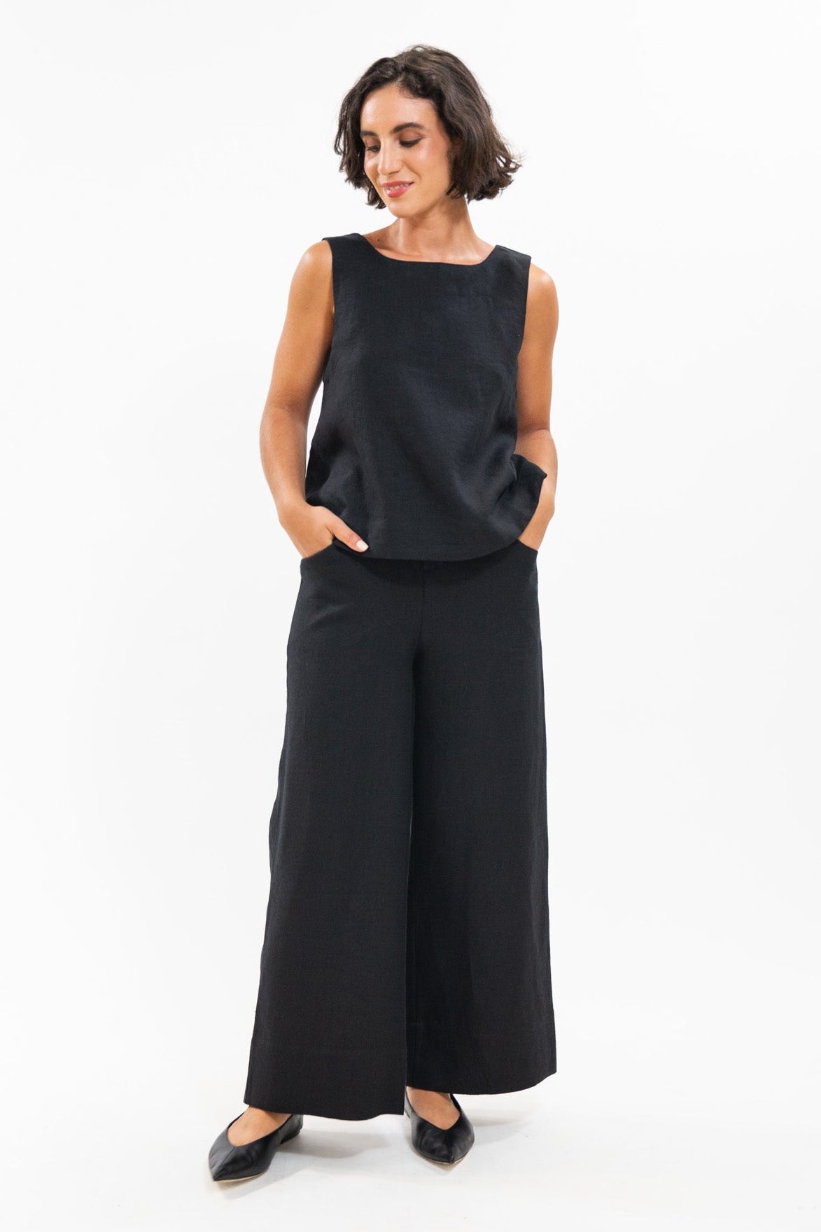 Ellis Shell Top | Black