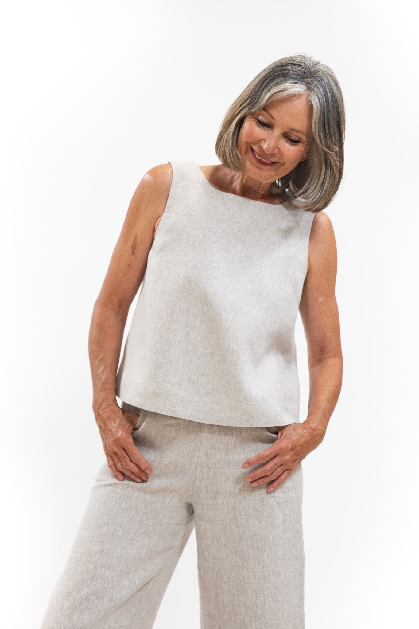 Ellis Shell Top | Neutral