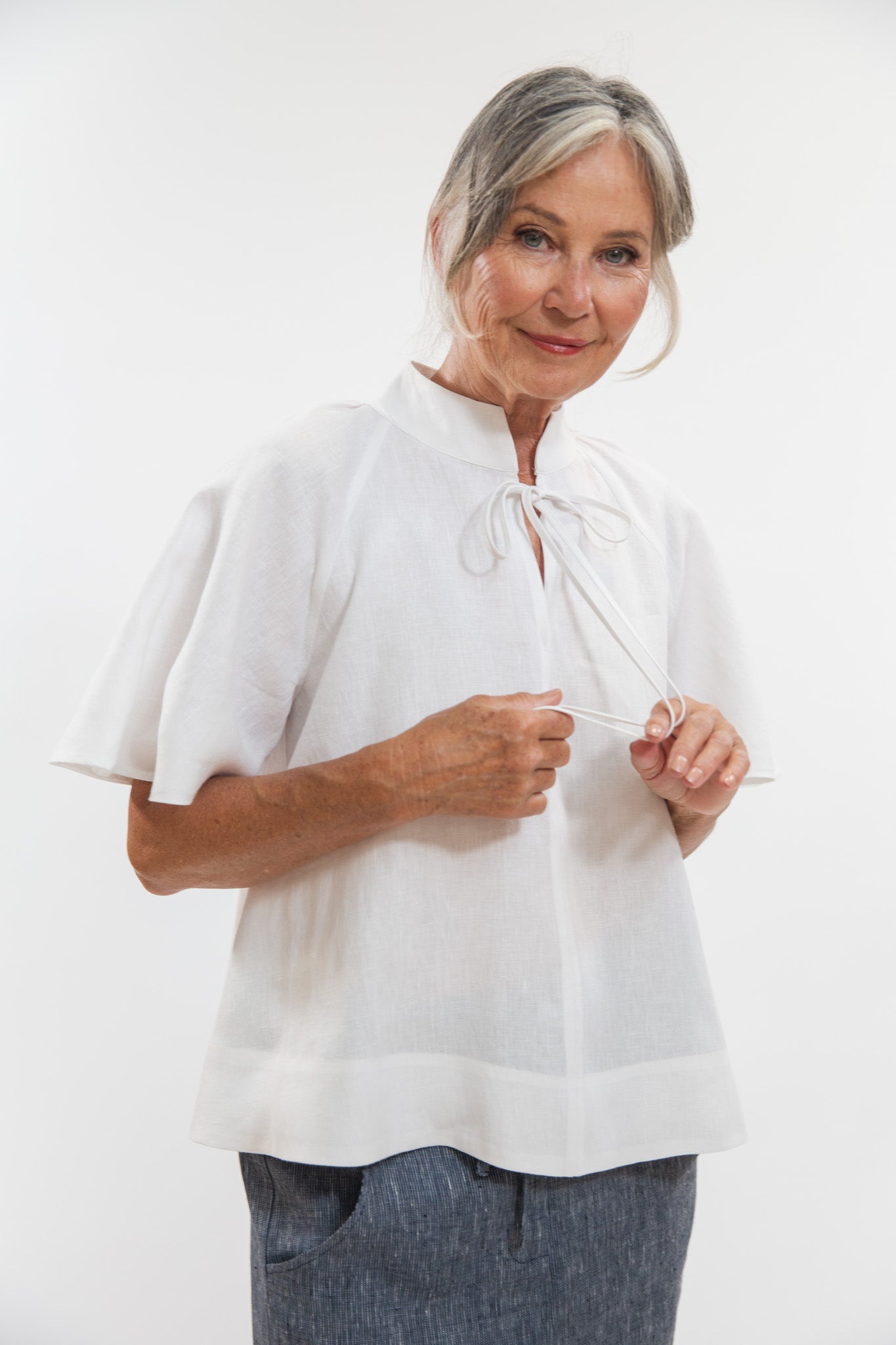 Gaynor Top | White