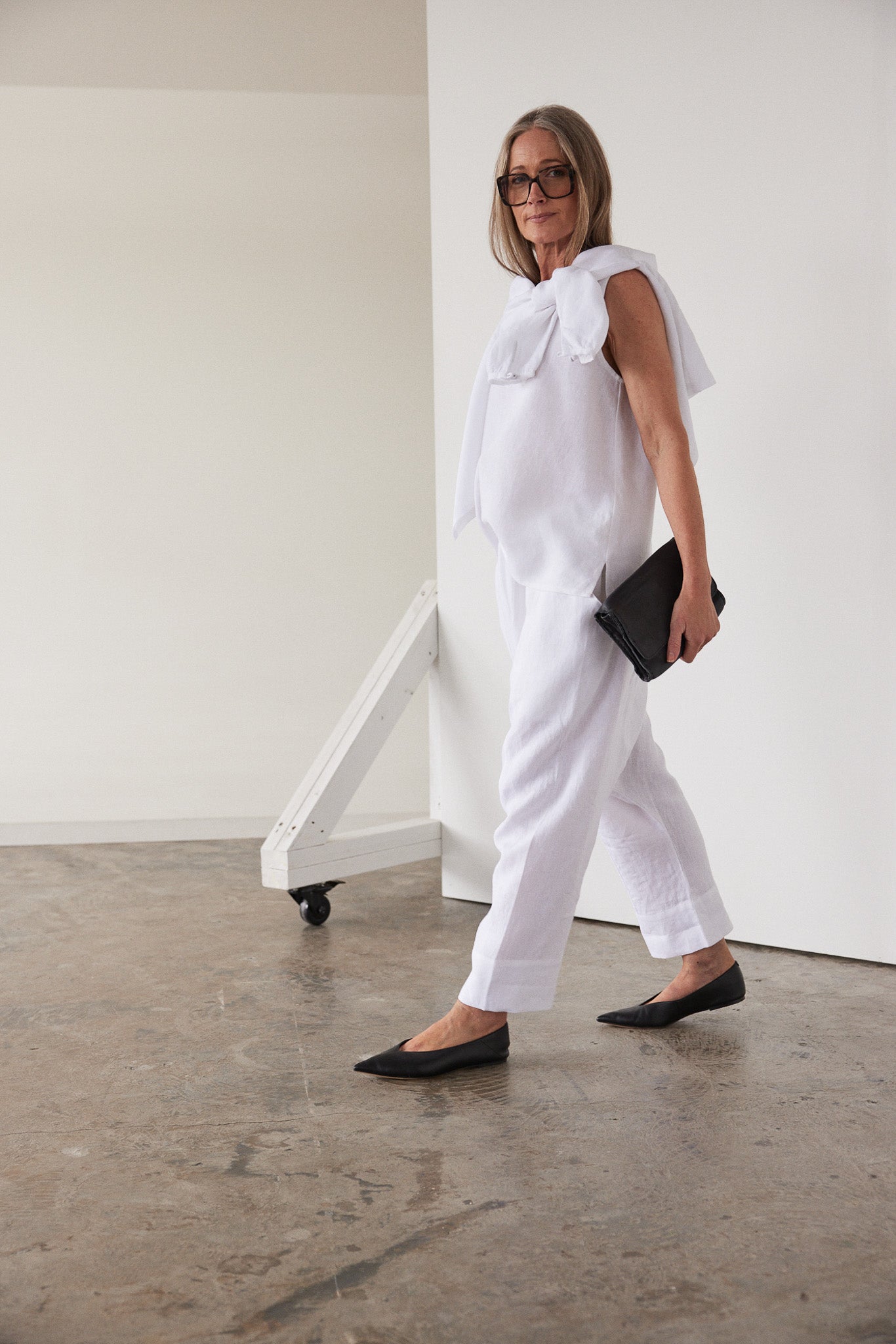 Ginza Pant | White
