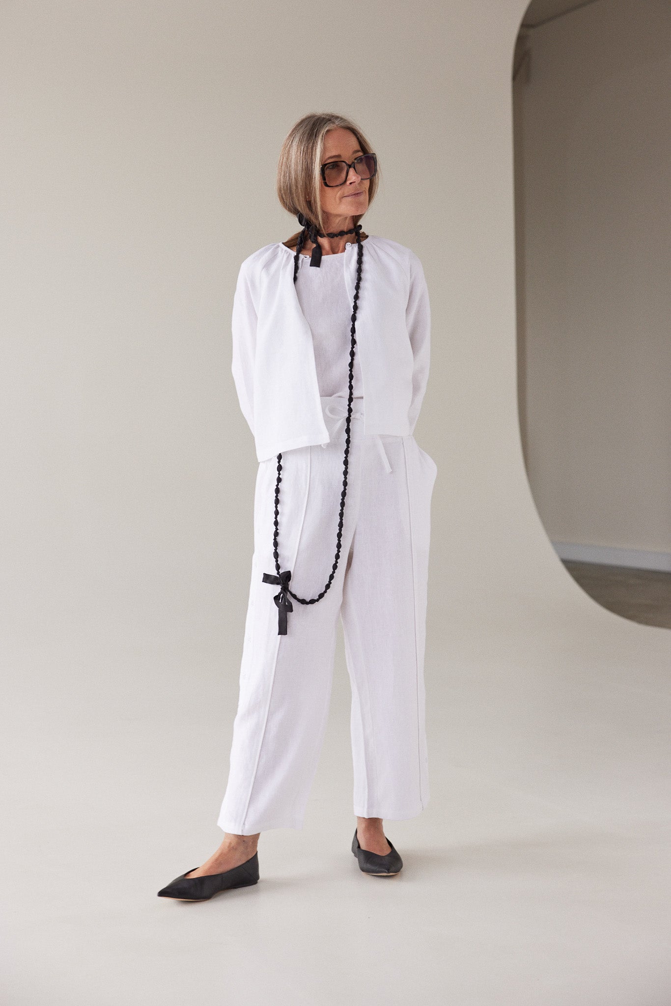 Glenda Jacket | White