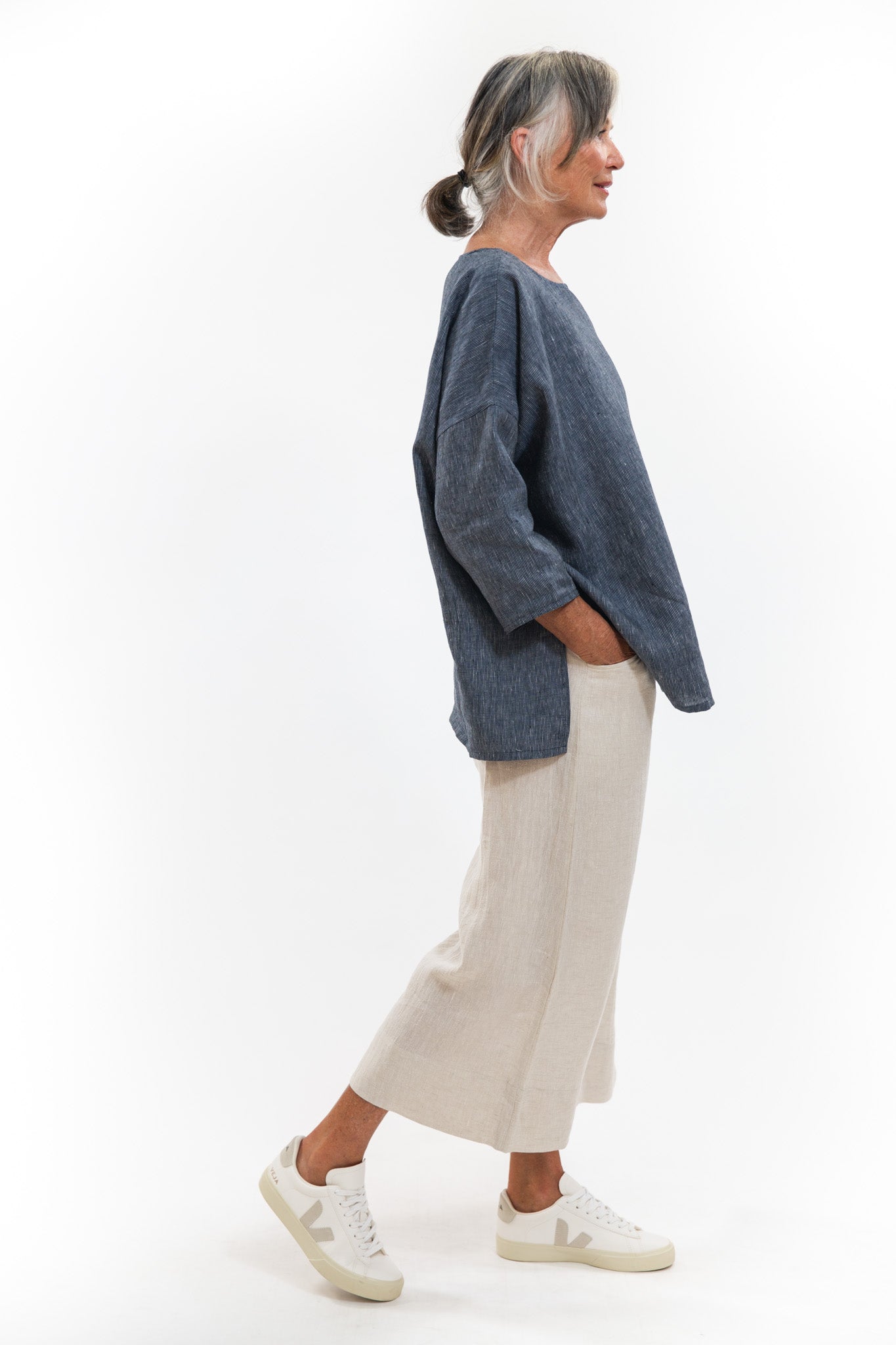 Harry Top | Navy Pinstripe