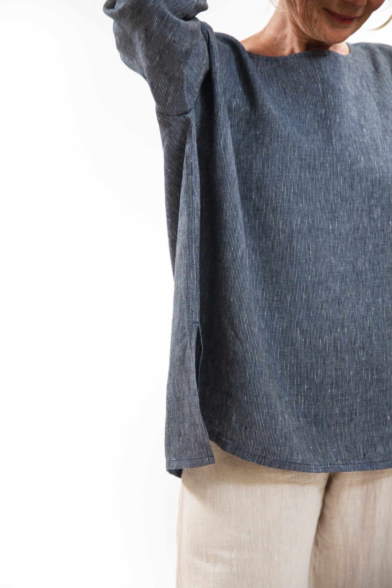 Harry Top | Navy Pinstripe