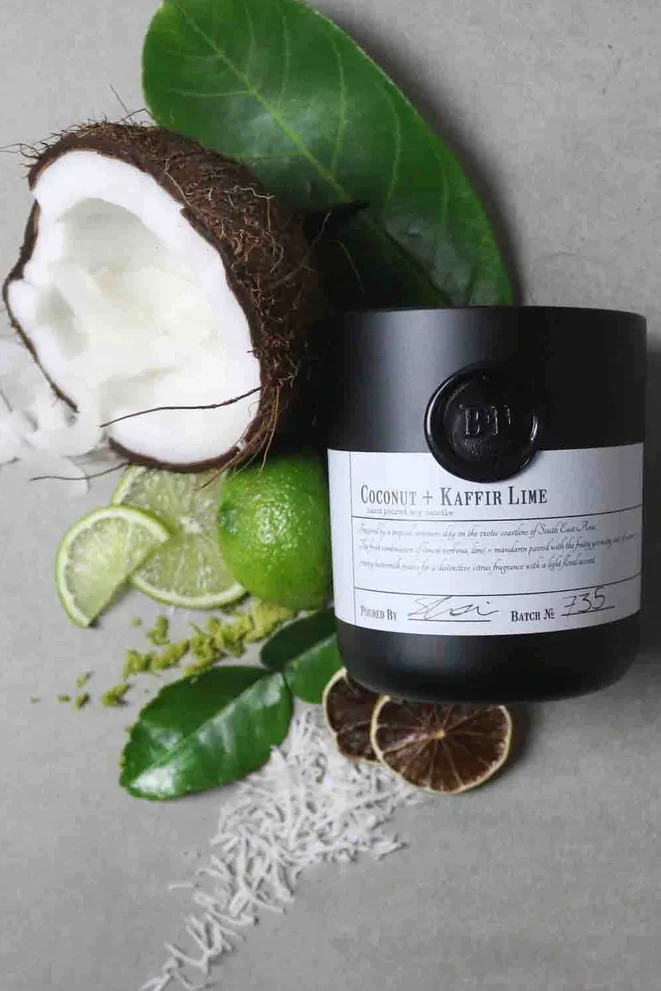 Blanc & Nero | Coconut & Kaffir Lime Candle 180g