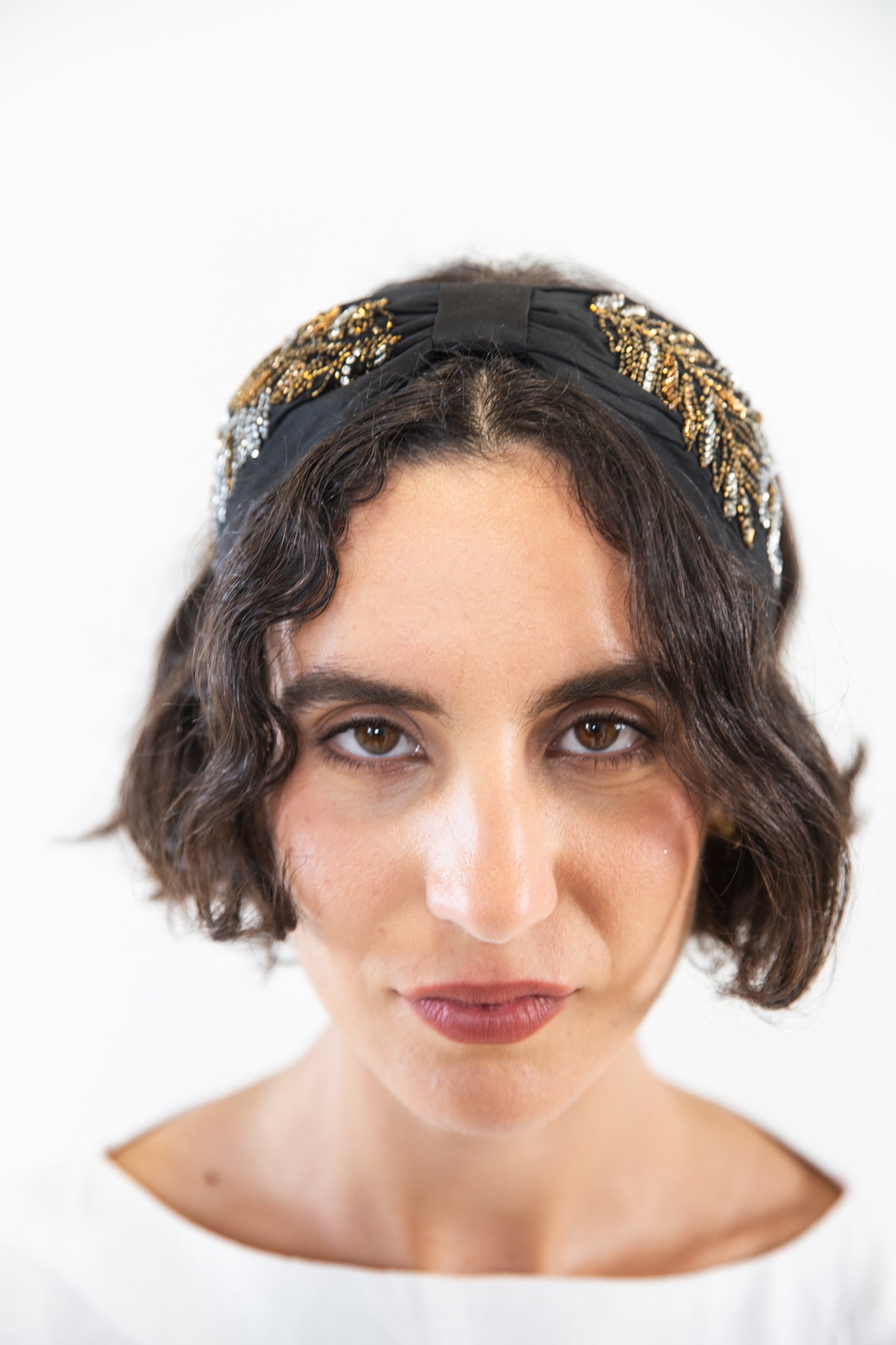 Soft Embroidered Headband | Isla