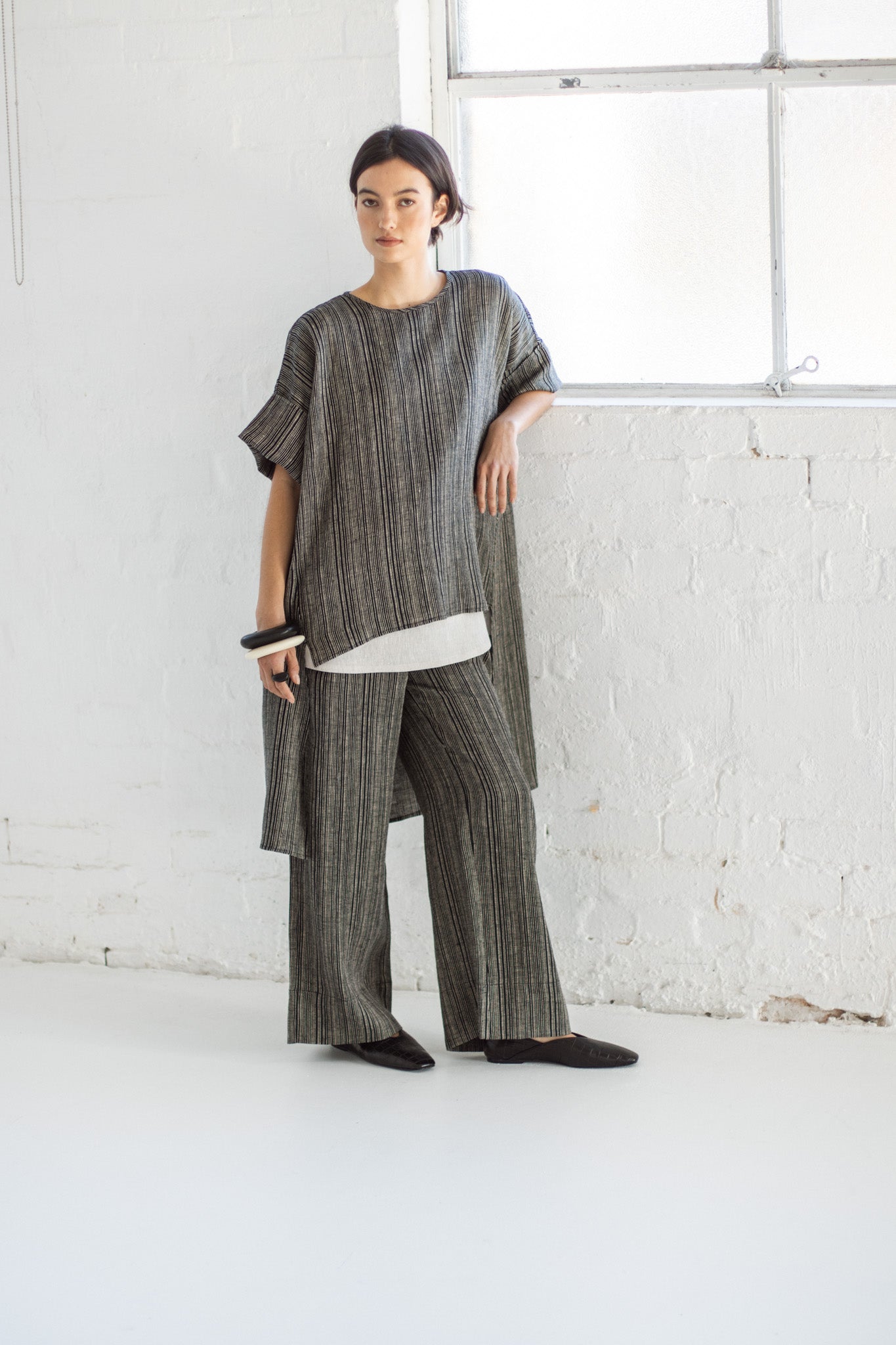 Lanie Top | Raven Stripe