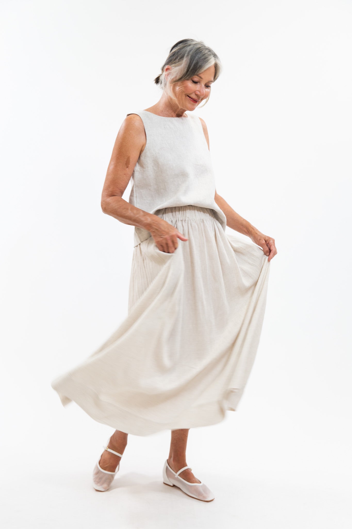 Leilani Skirt | Neutral Crush