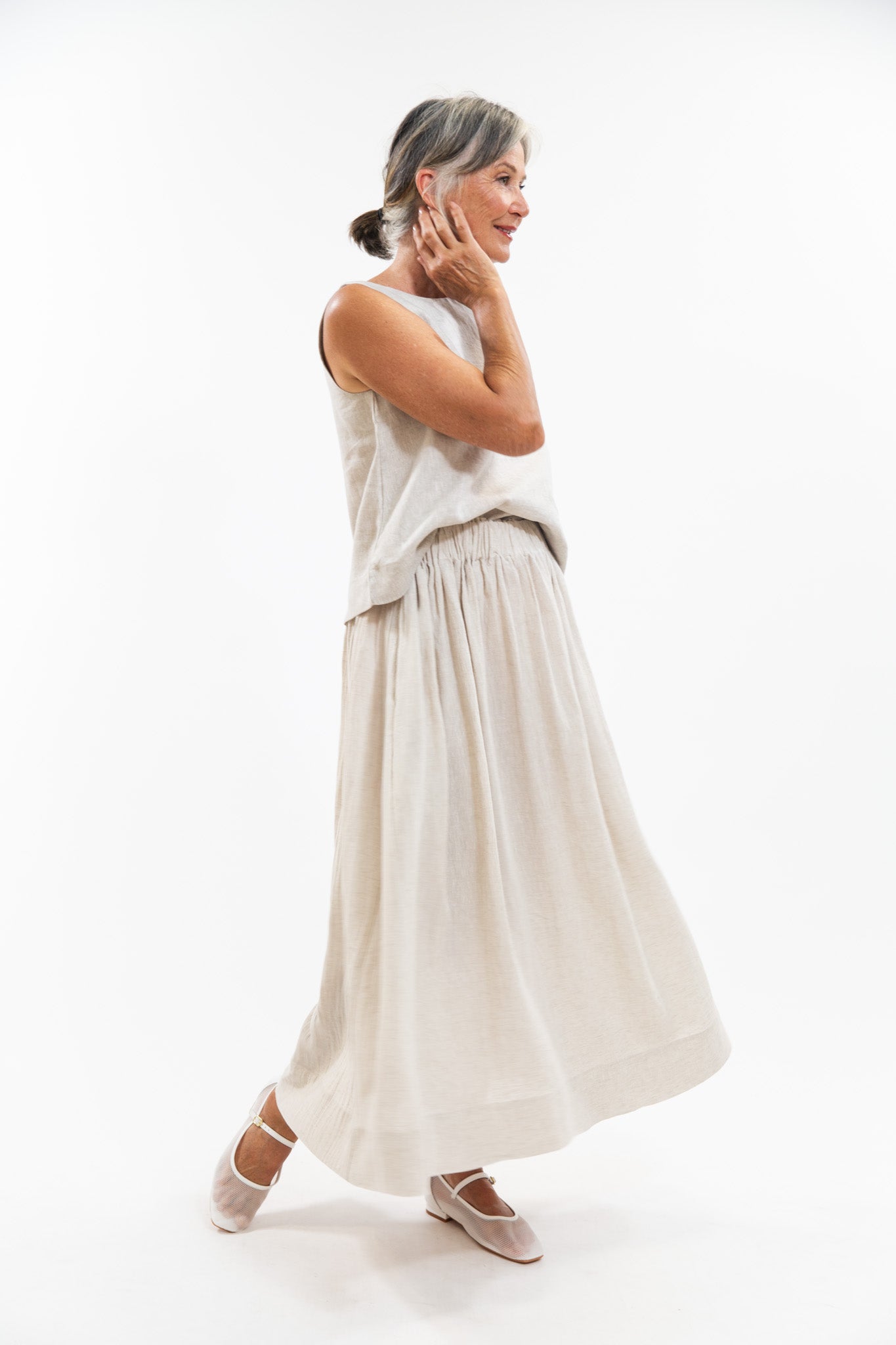 Leilani Skirt | Neutral Crush