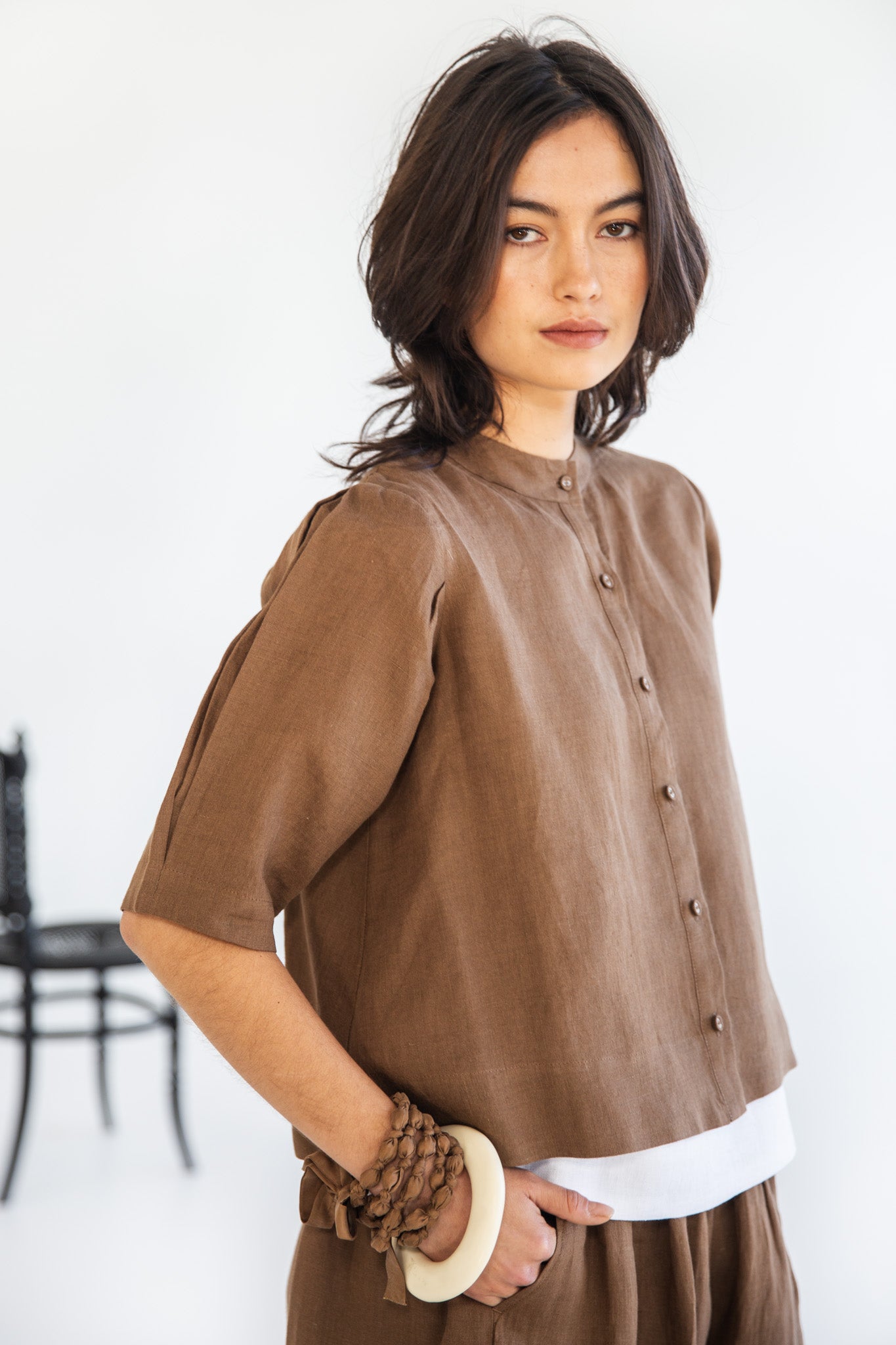 Loretta Top | Cinnamon