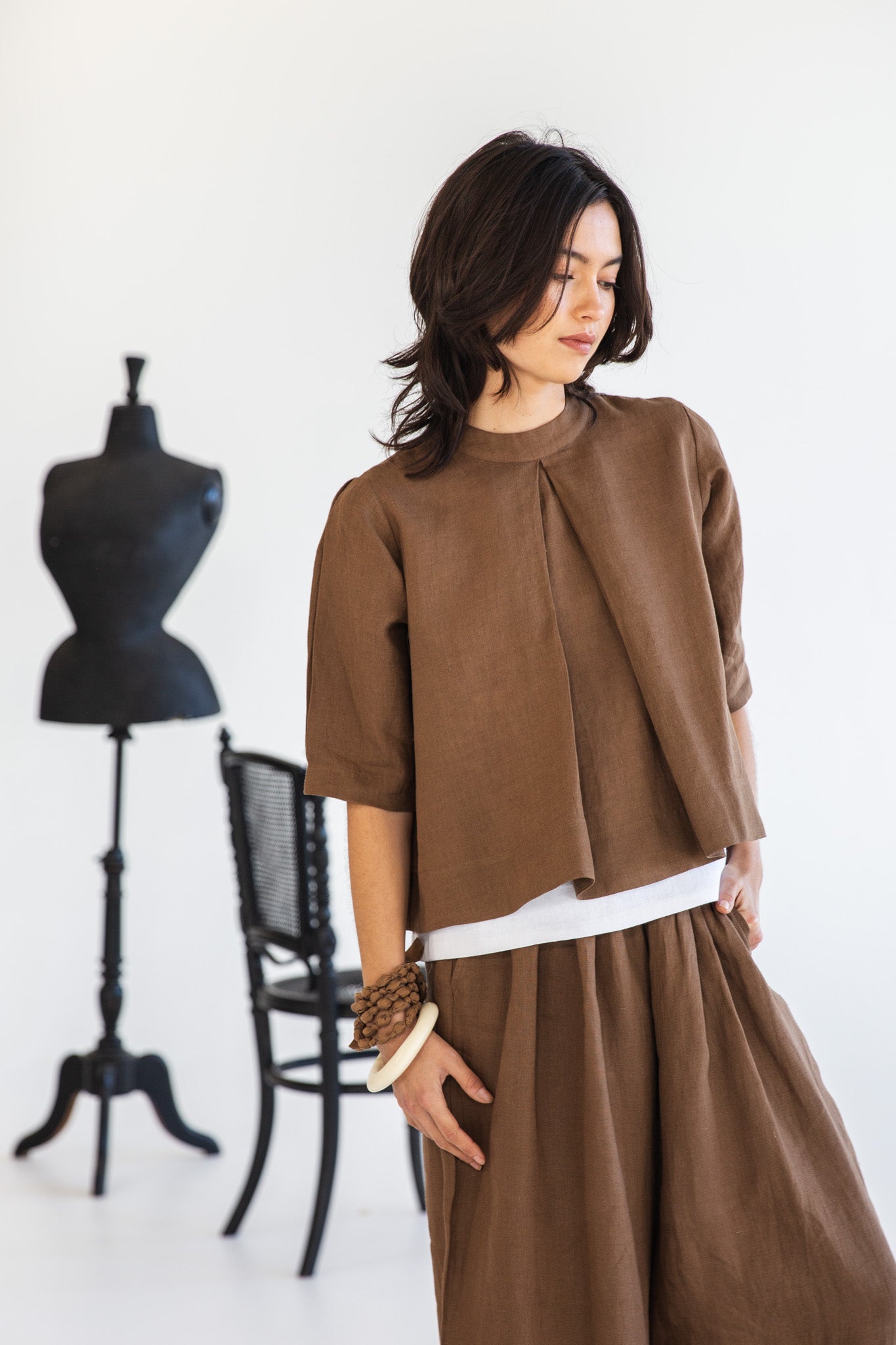 Loretta Top | Cinnamon