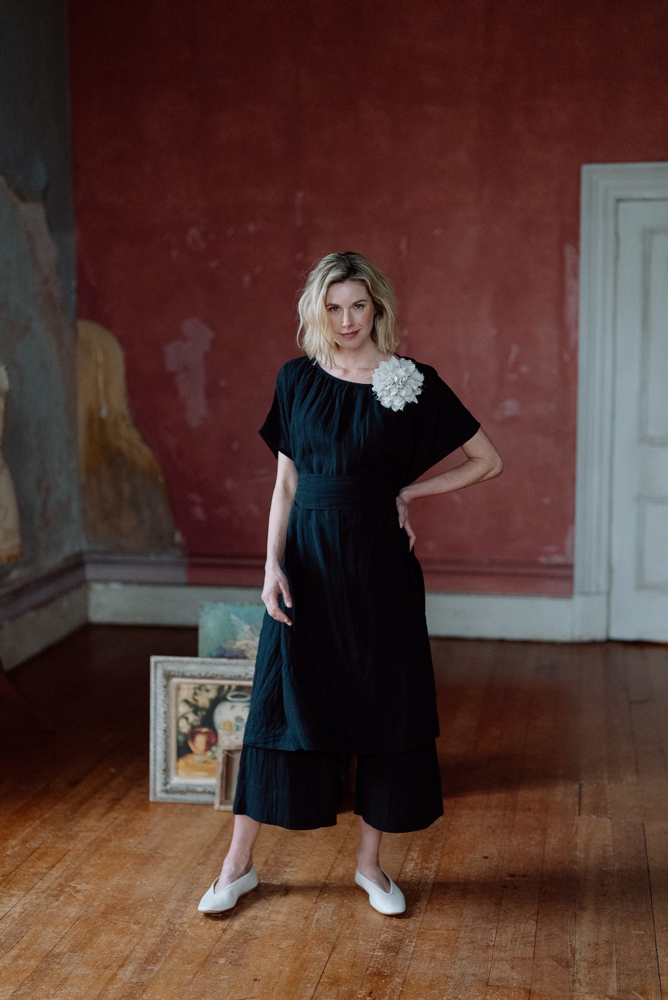 Poppy Dress | Black Crush