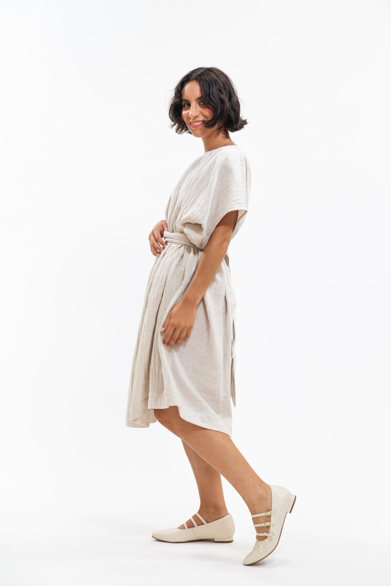 Poppy Dress | Neutral Crush