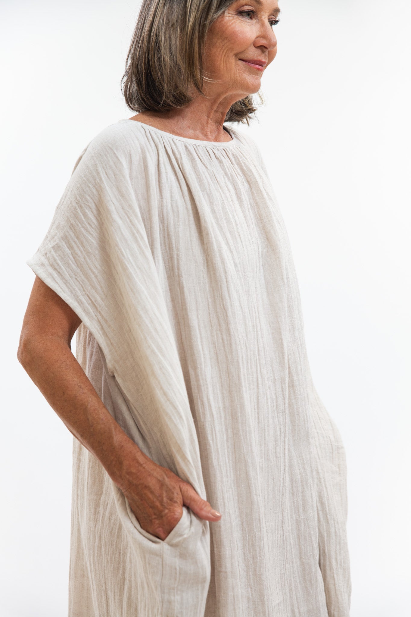 Poppy Dress | Neutral Crush