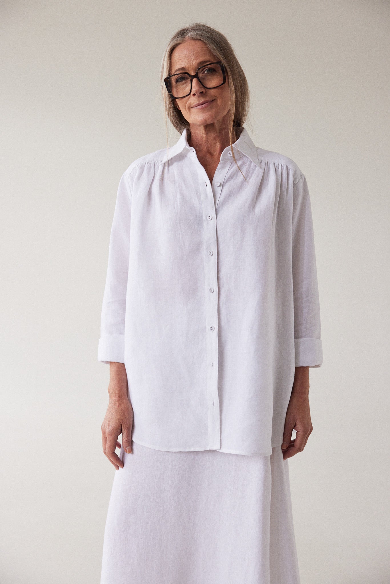 Rebecca Shirt | White