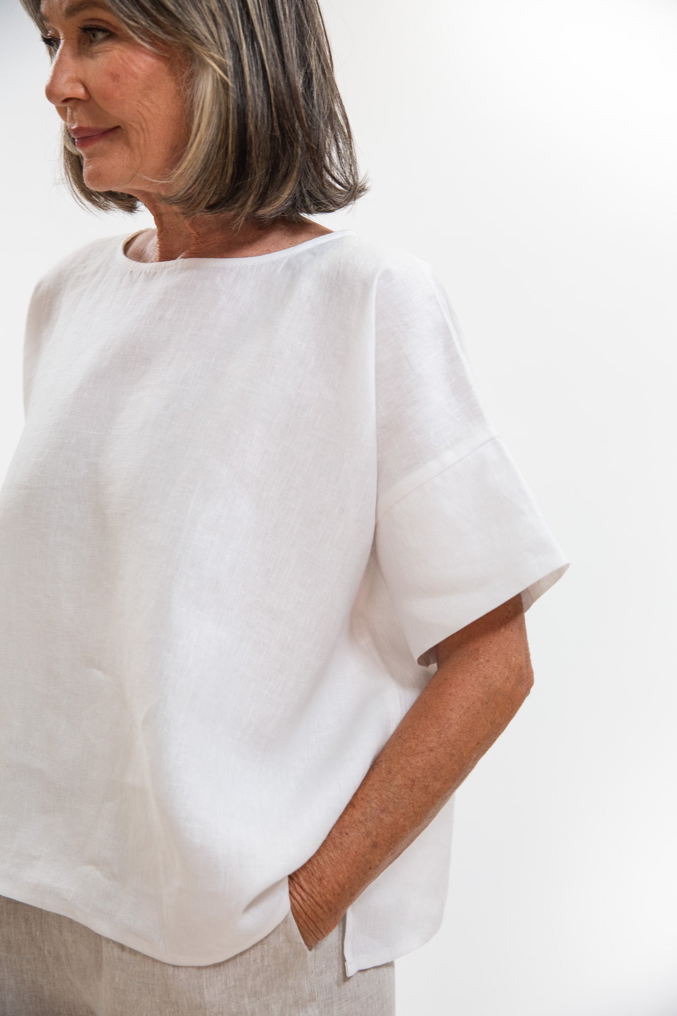 Riley Top | White