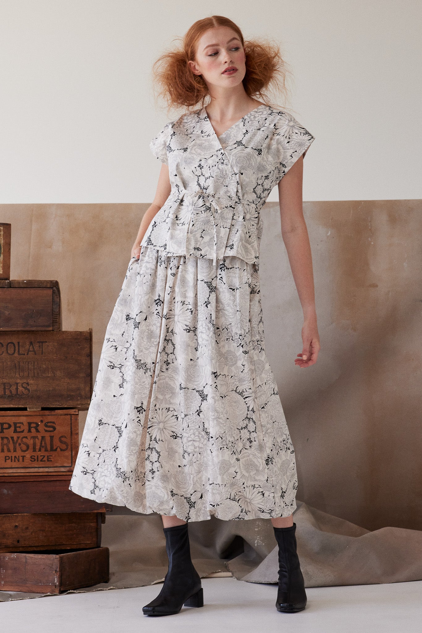 Ziggy Bubble Skirt | English Bloom Liberty