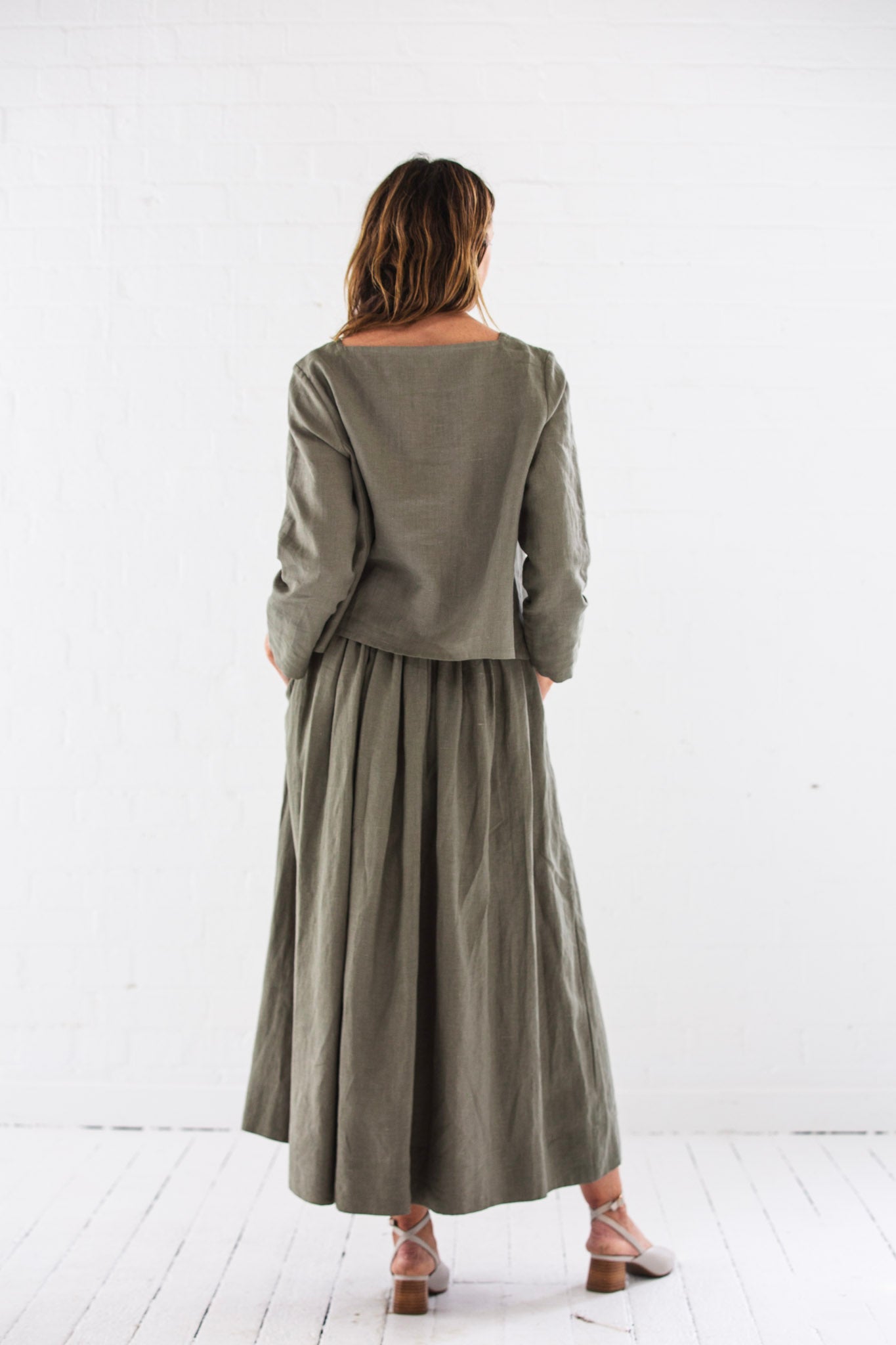 Leilani Skirt | Winter Moss
