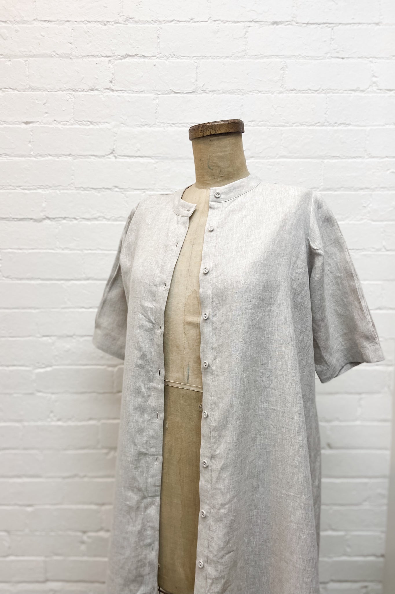 PS | Loretta Shirt Dress | Neutral