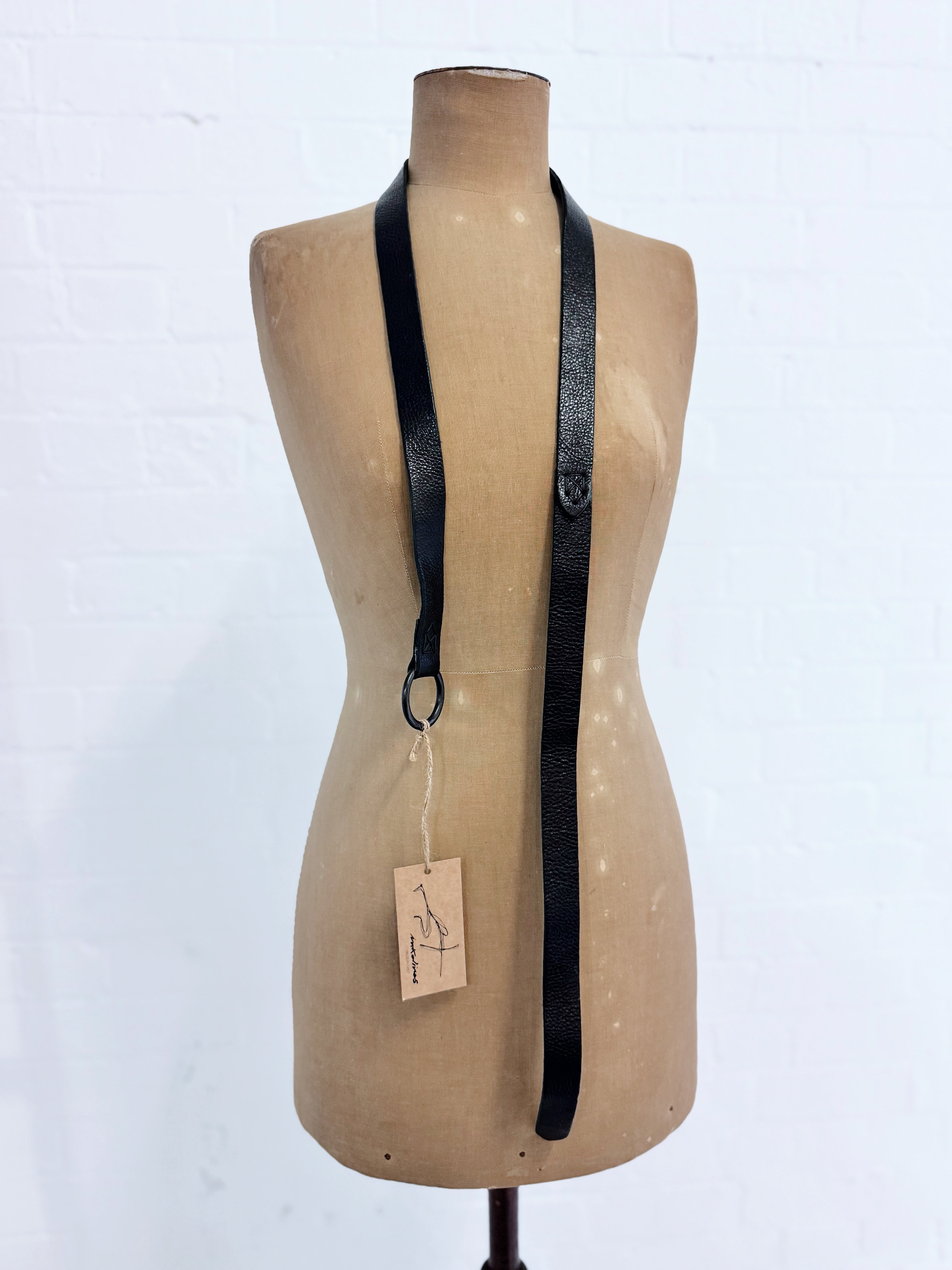 Ink Olives | Salice Belt | Black