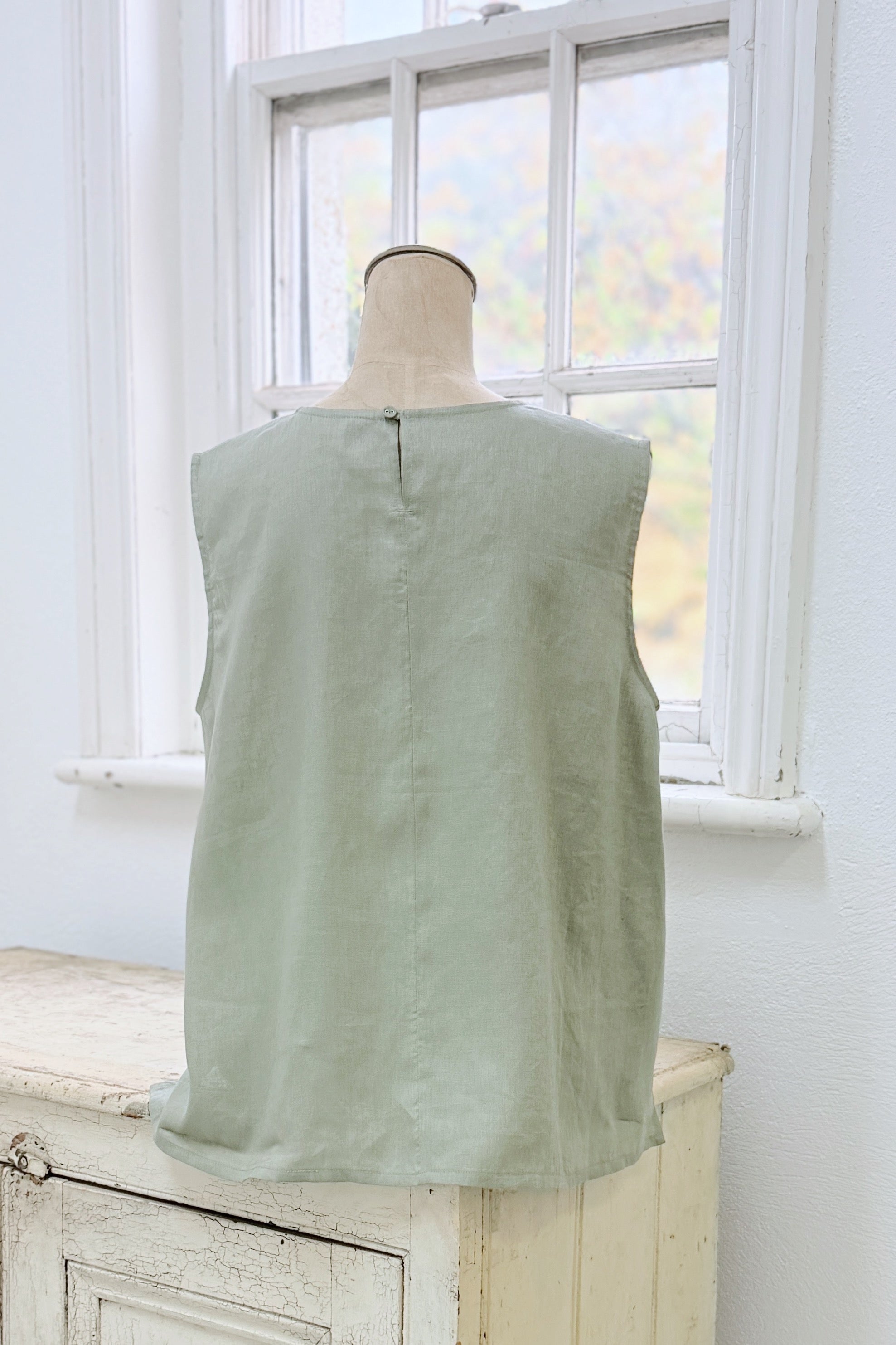 GW | Mila Top | Silver Sage | S