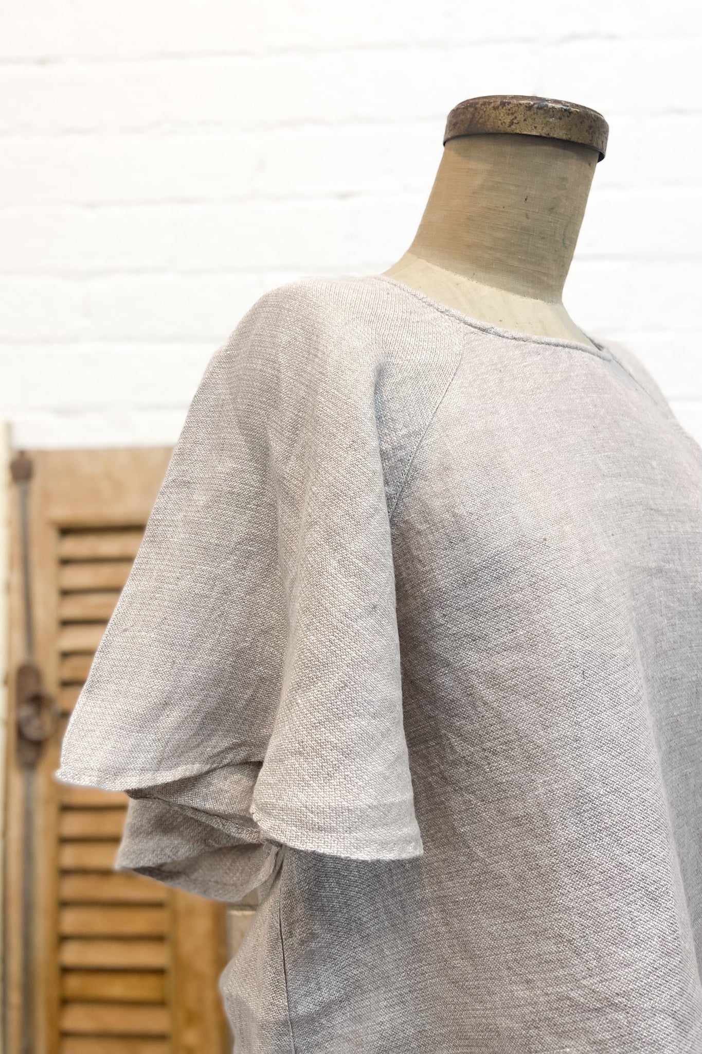 GW | Masie Top | Stone Gauze | L