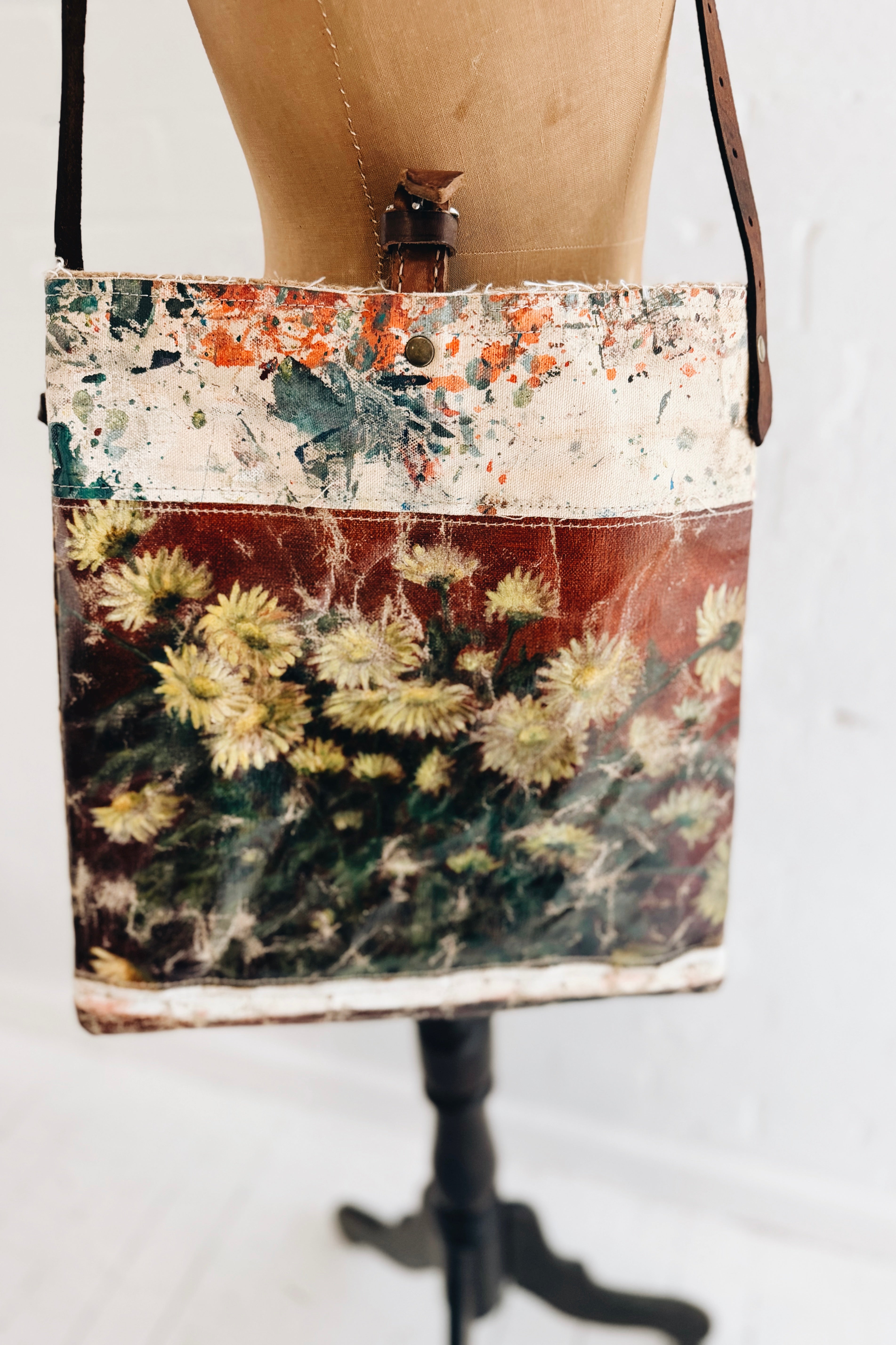 Swarm | Oil Painting Bag | Mixed Blooms