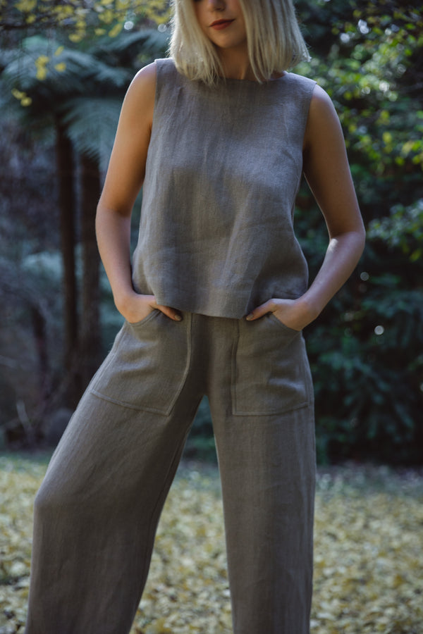 Linen clothing womens australia on sale