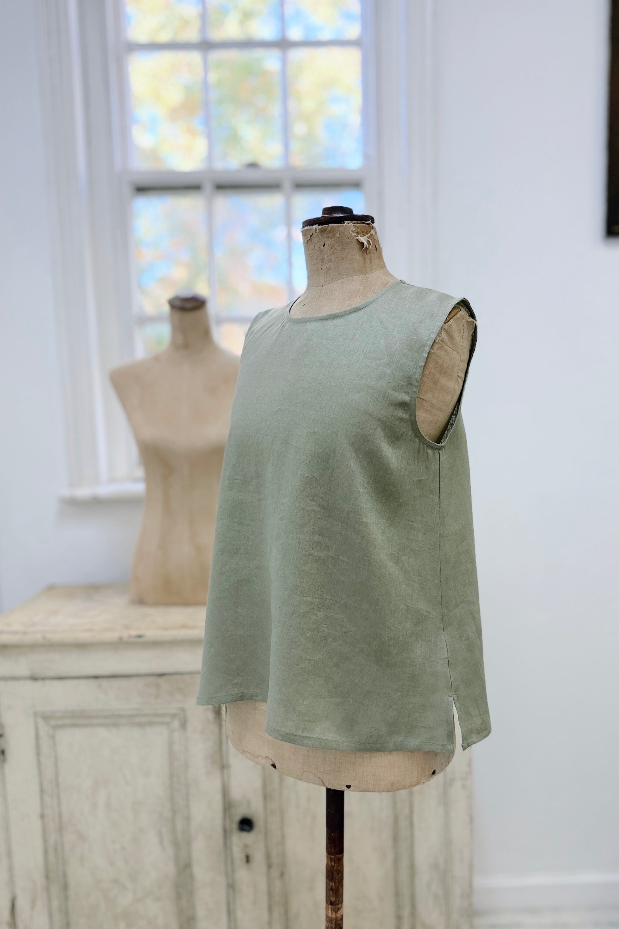 GW | Mila Top | Silver Sage | XS