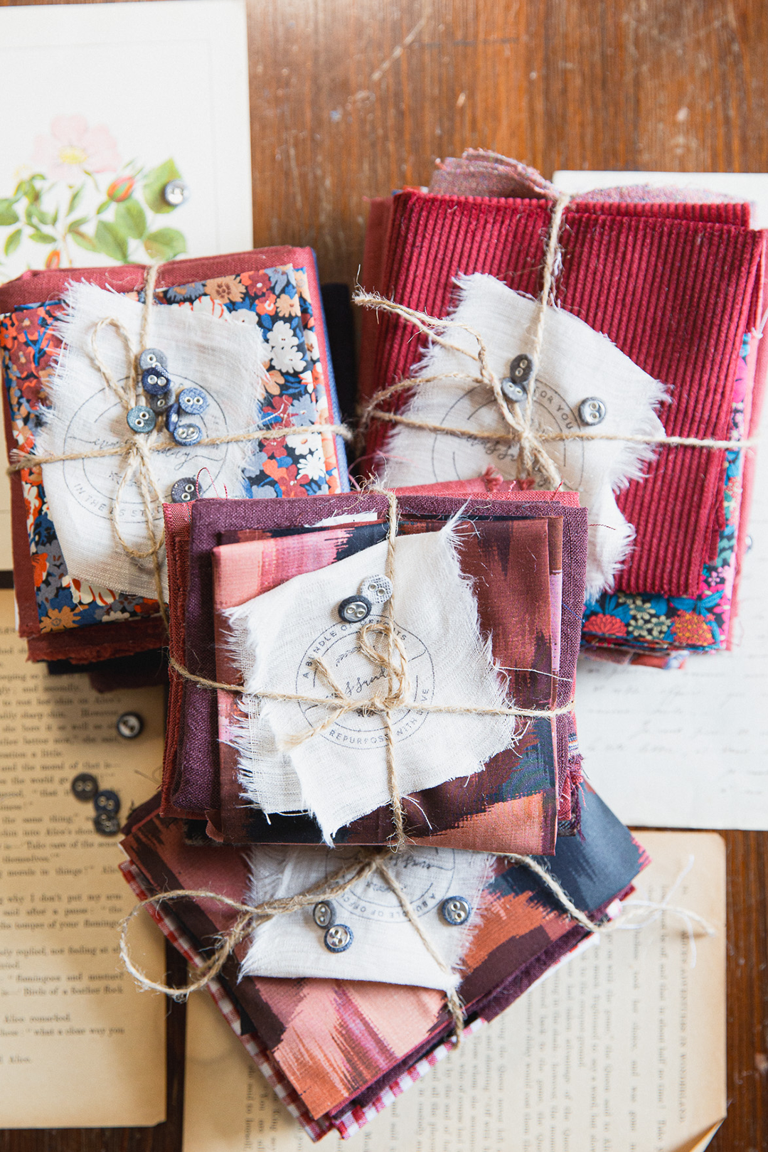 Fabric Bundle | Mixed Red